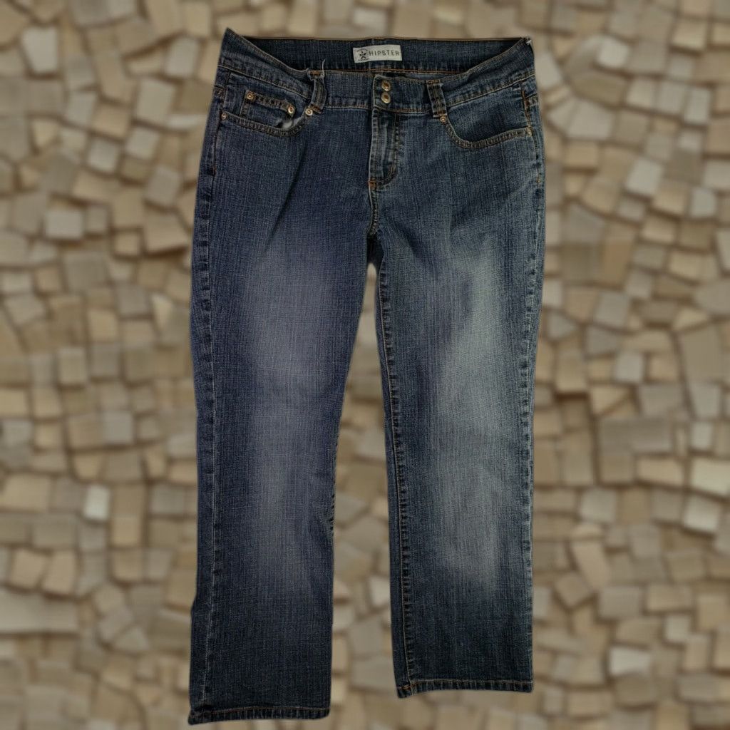 Vintage Arizona Jean Co. Womens Jeans 32x25 Bootcut Medium Wash Hipster Denim Blue Size 11 Regular Waist 32 Inseam 25 Z Size 27" / US 4 / IT 40 - 1 Thumbnail