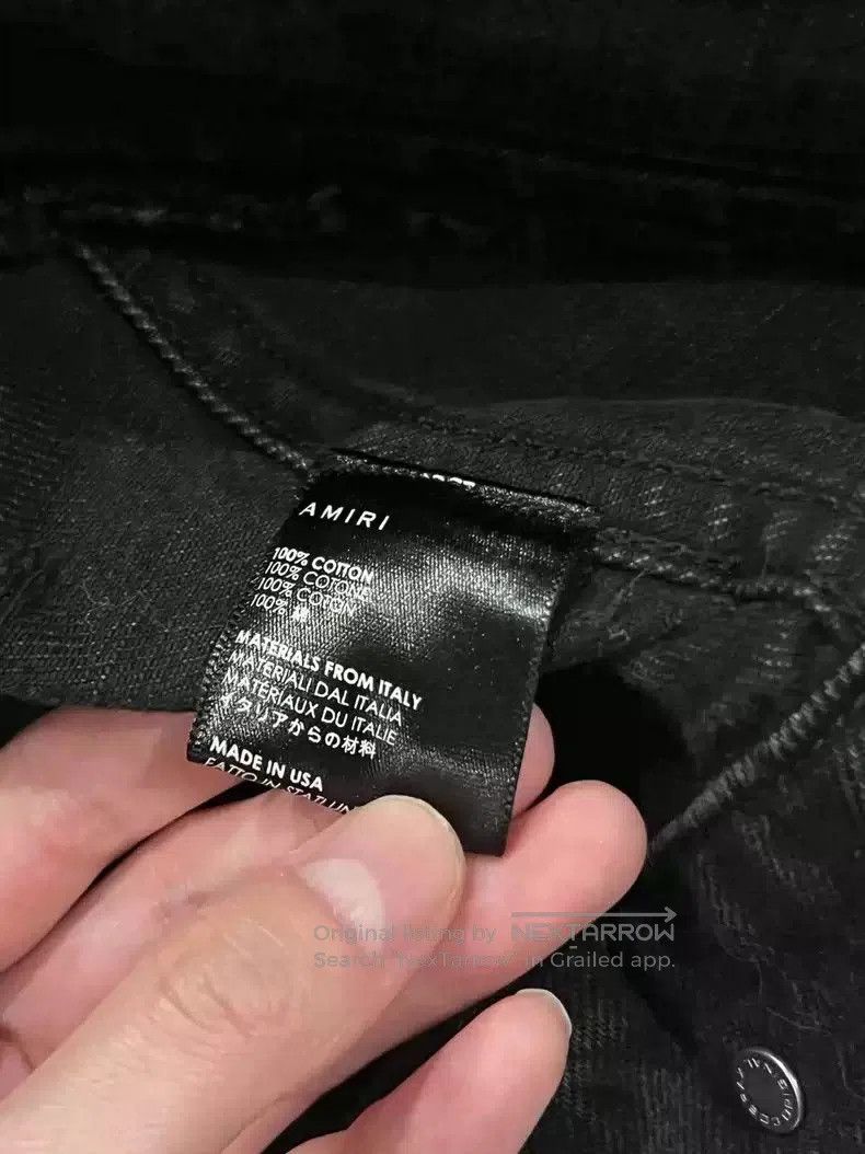 Amiri amiri Rhinestone Starwolf denim jacket. Size US M / EU 48-50 / 2 - 4 Thumbnail