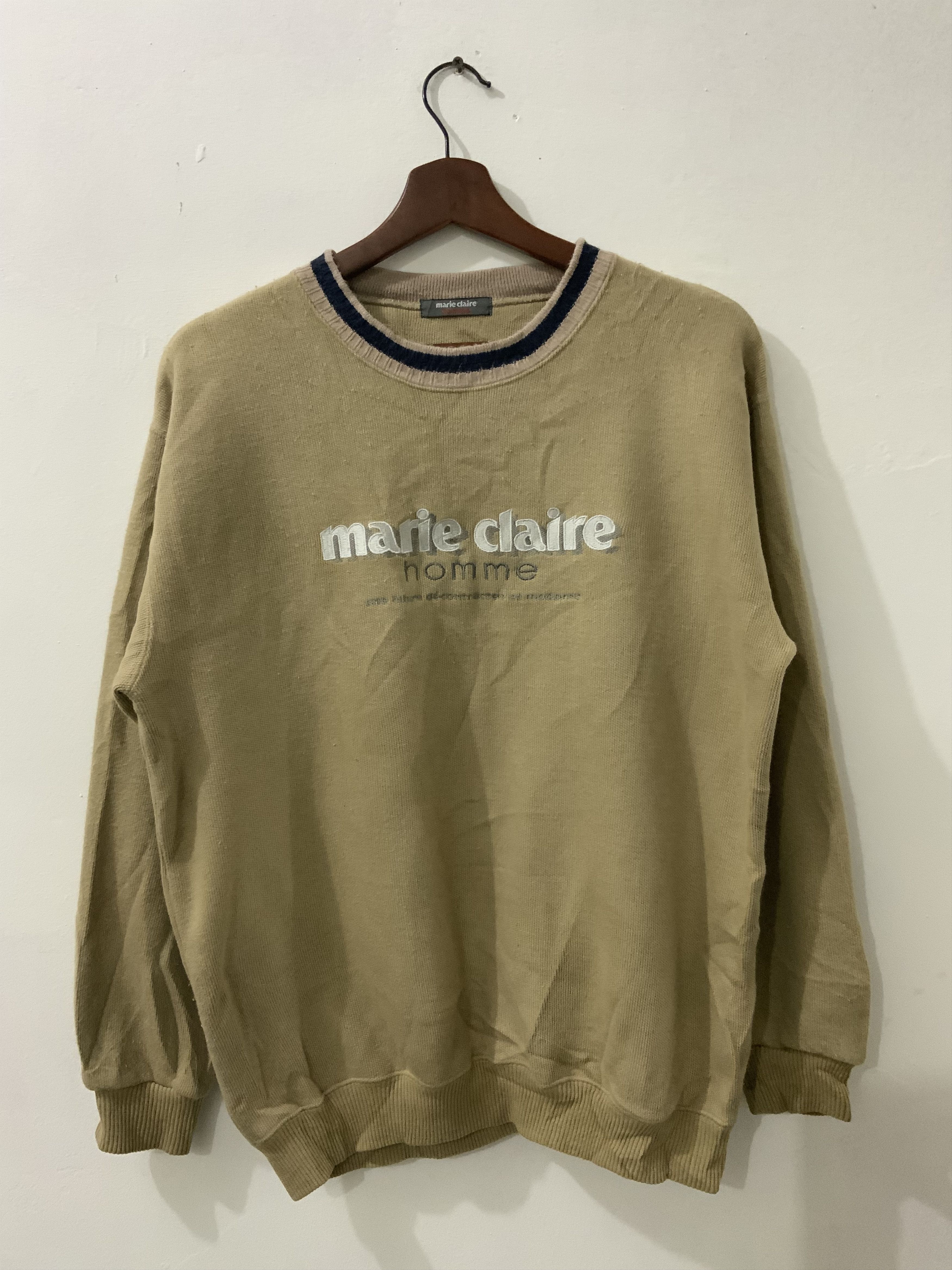 Japanese Brand Vintage Marie Clarie Sweatshirt Size US M / EU 48-50 / 2 - 1 Thumbnail