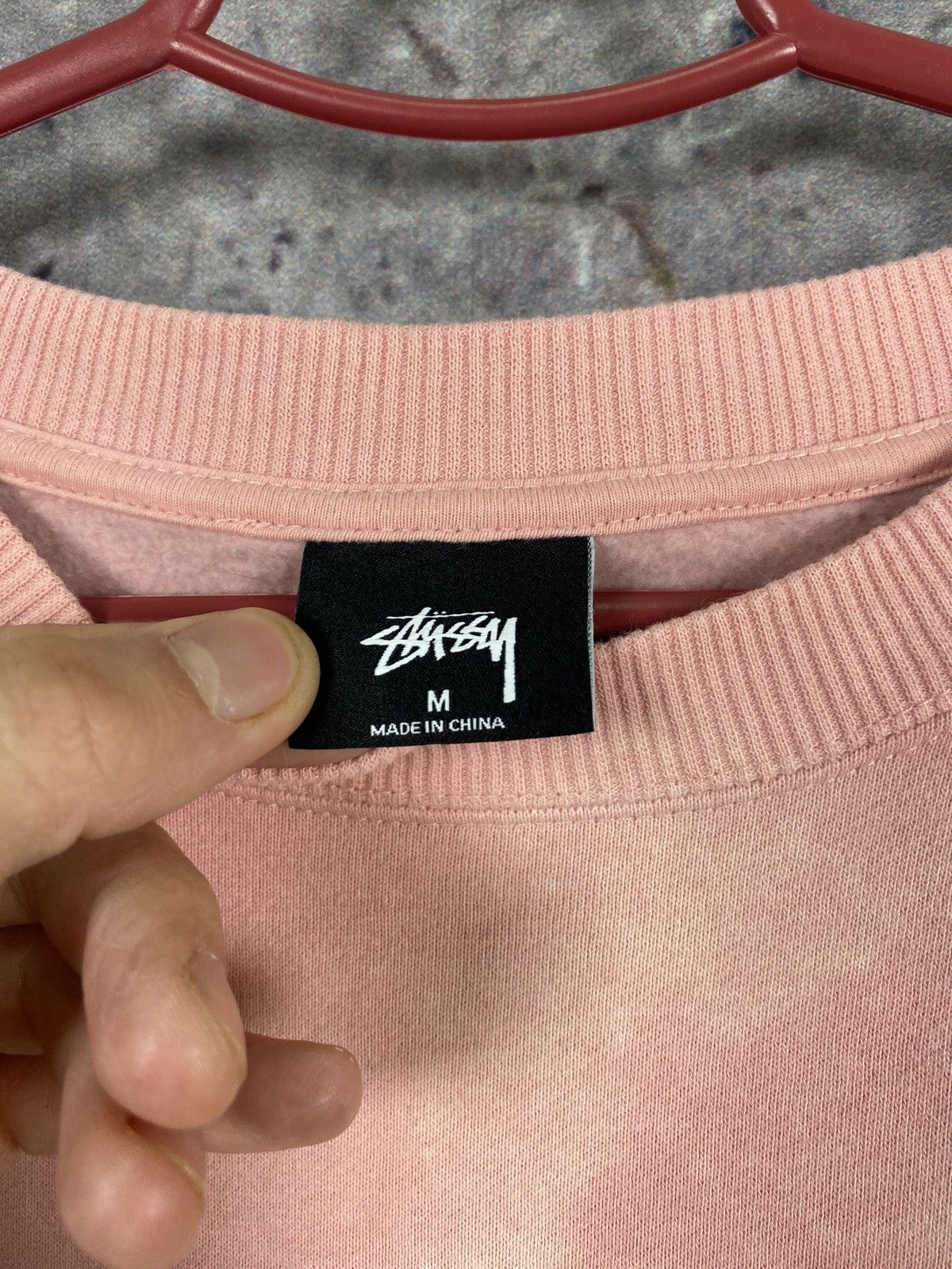 Stussy Men’s Stussy Sweatshirt Streetwear Big Logo Size Medium Size US M / EU 48-50 / 2 - 8 Thumbnail