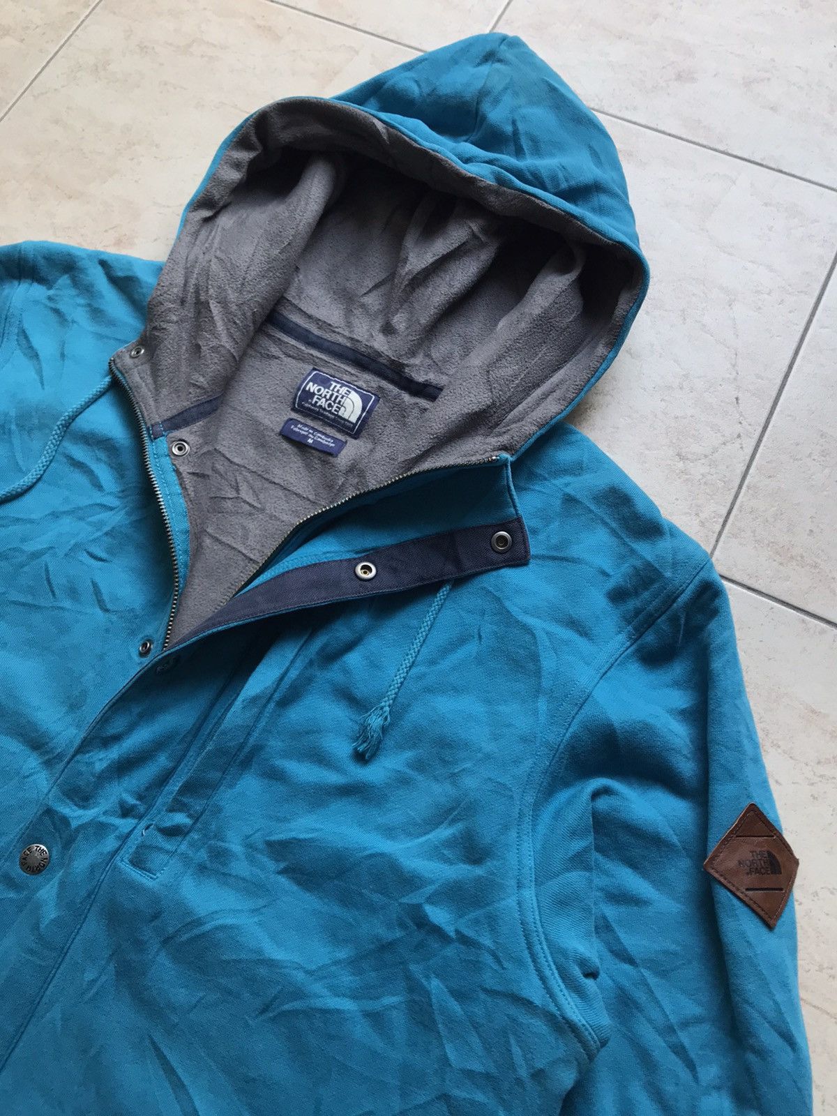 The North Face The North Face Windbreaker FleeceLining Hooded Cotton Jacket Size US M / EU 48-50 / 2 - 8 Thumbnail