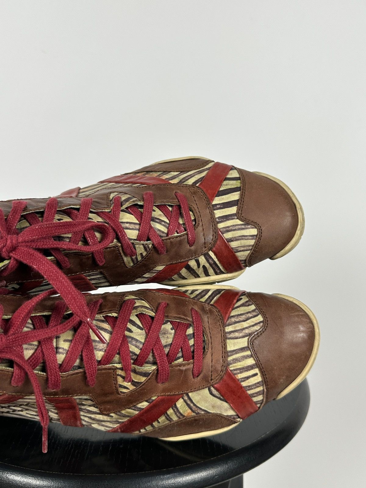 Marithe + Francois Girbaud 00s Vintage Marithé + François Girbaud High Top Sneakers Size US 7 / EU 40 - 21 Thumbnail