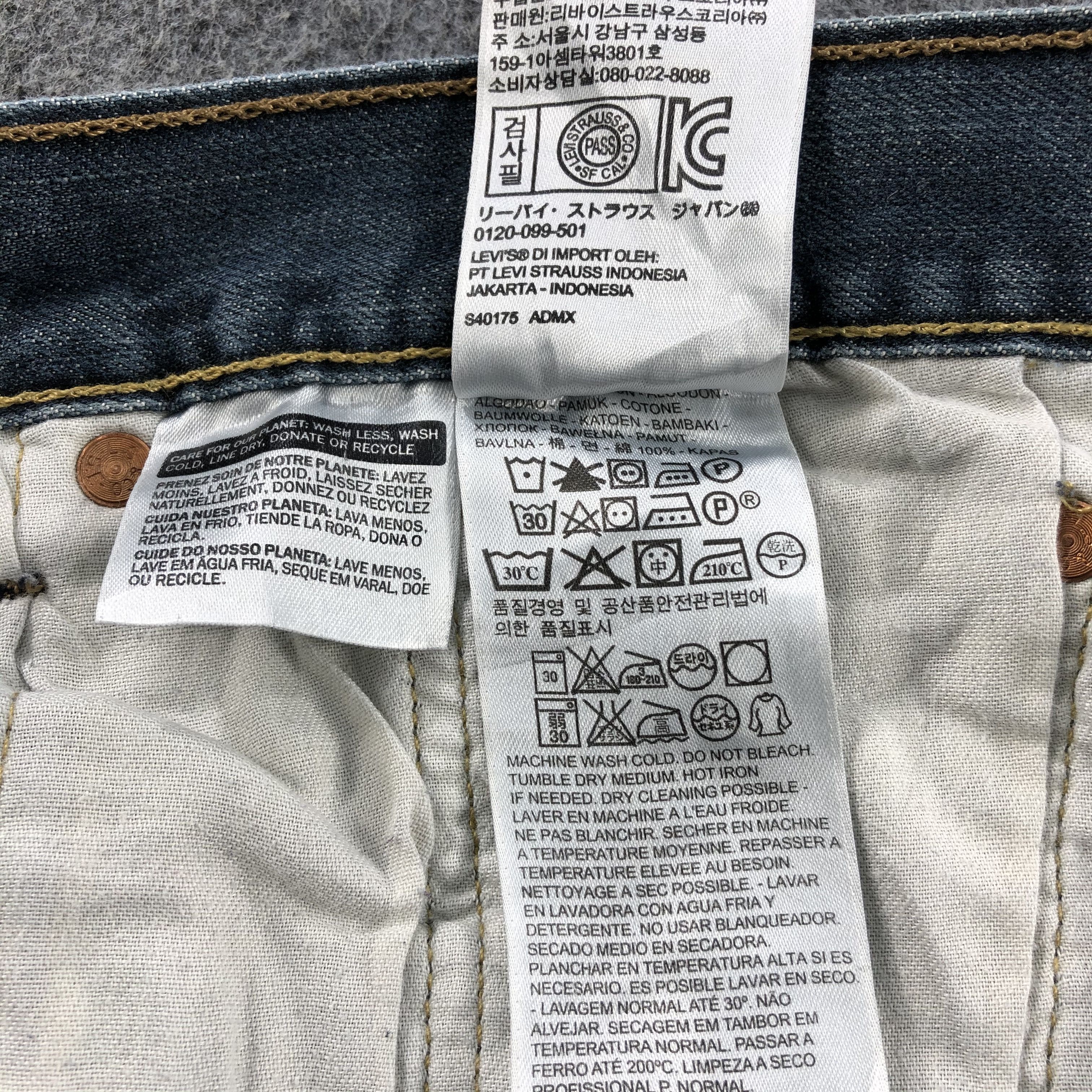 Levi's Vintage Levis 501 Jeans-JM1608 Size US 42 / EU 58 - 10 Thumbnail