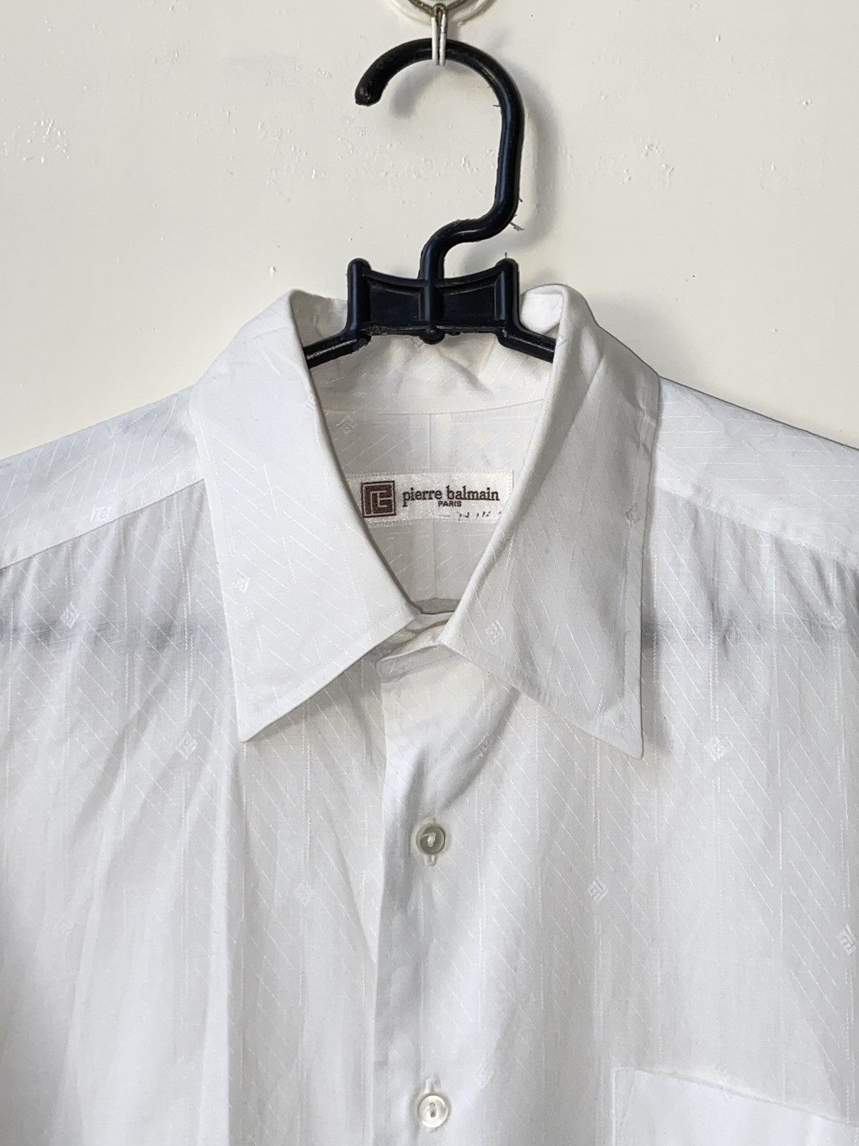 Pierre Balmain PIERRE BALMAIN White Shirt Size US S / EU 44-46 / 1 - 4 Thumbnail