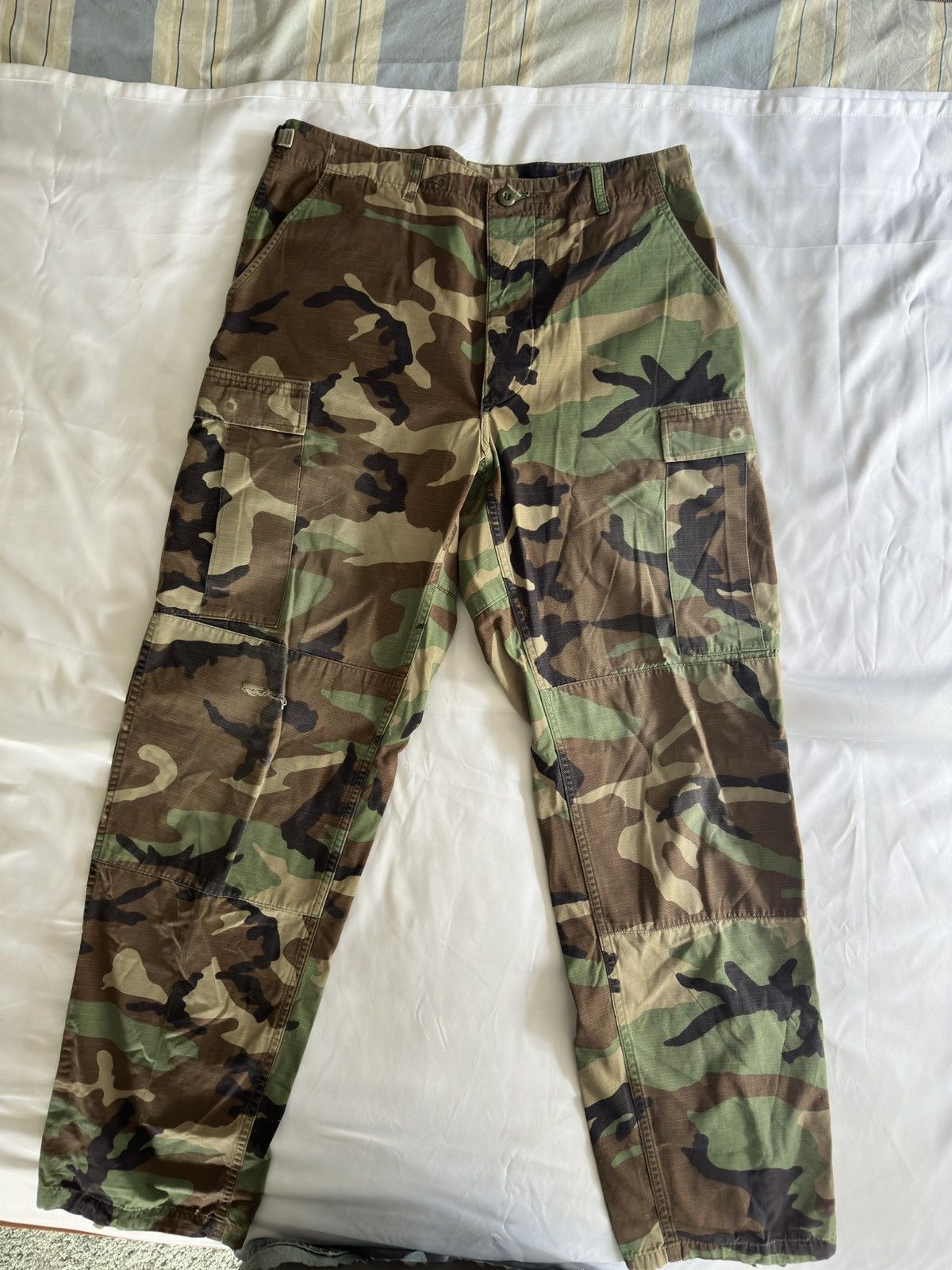 Vintage Camo Cargo Pants Size US 34 / EU 50 - 2 Thumbnail