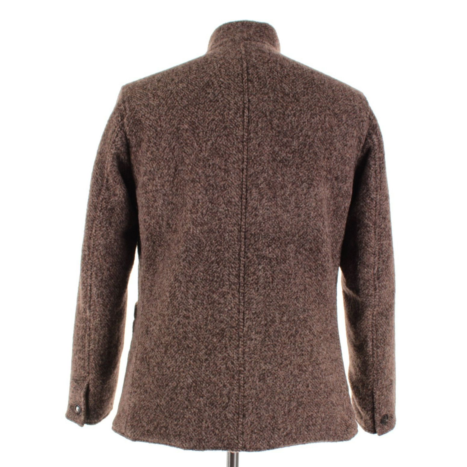 Luciano Barbera Luciano Barbera Jacket Size M US In Brown Alpaca Blend Size US M / EU 48-50 / 2 - 6 Thumbnail