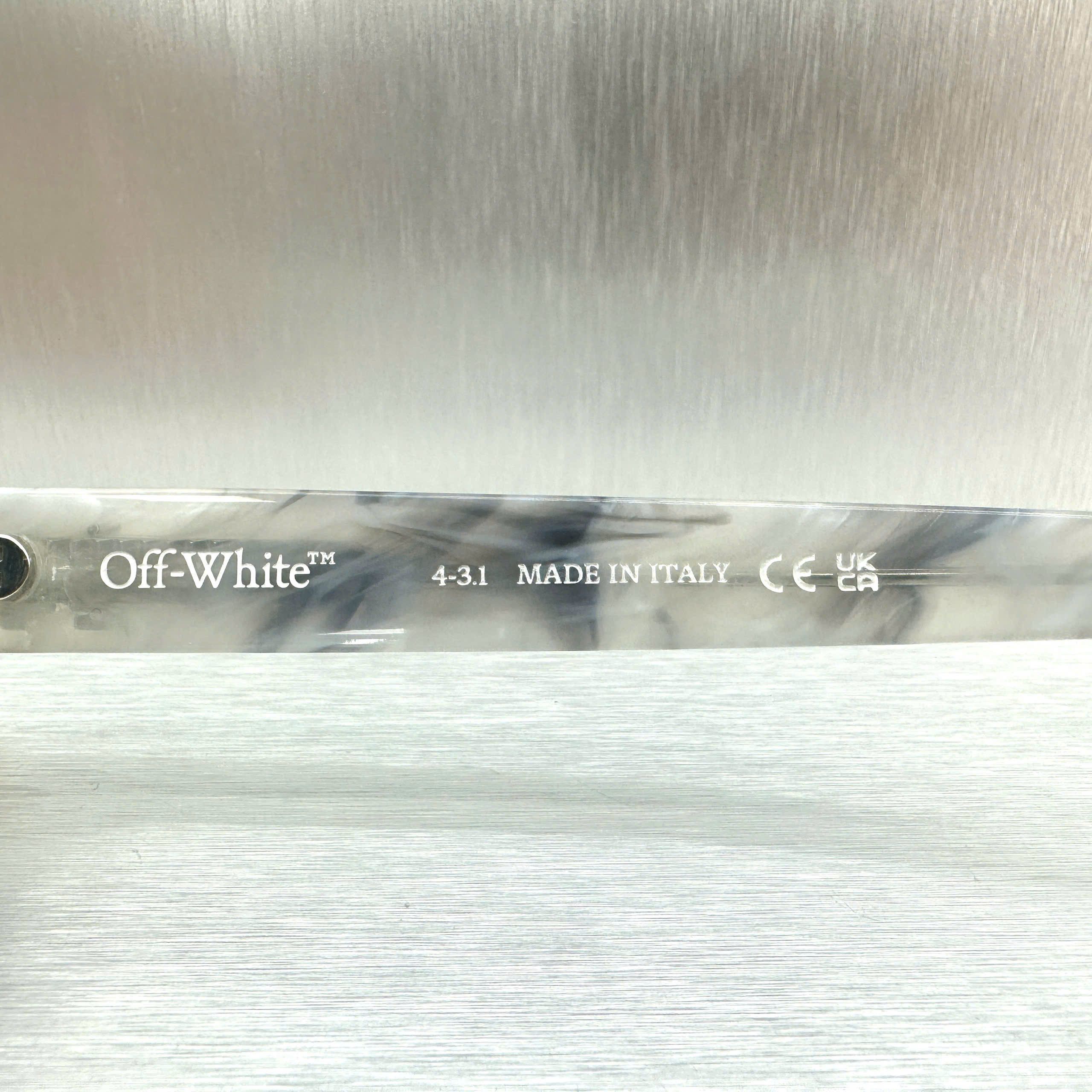 Off-White OFF WHITE Marble-effect Sunglasses Size ONE SIZE - 5 Thumbnail