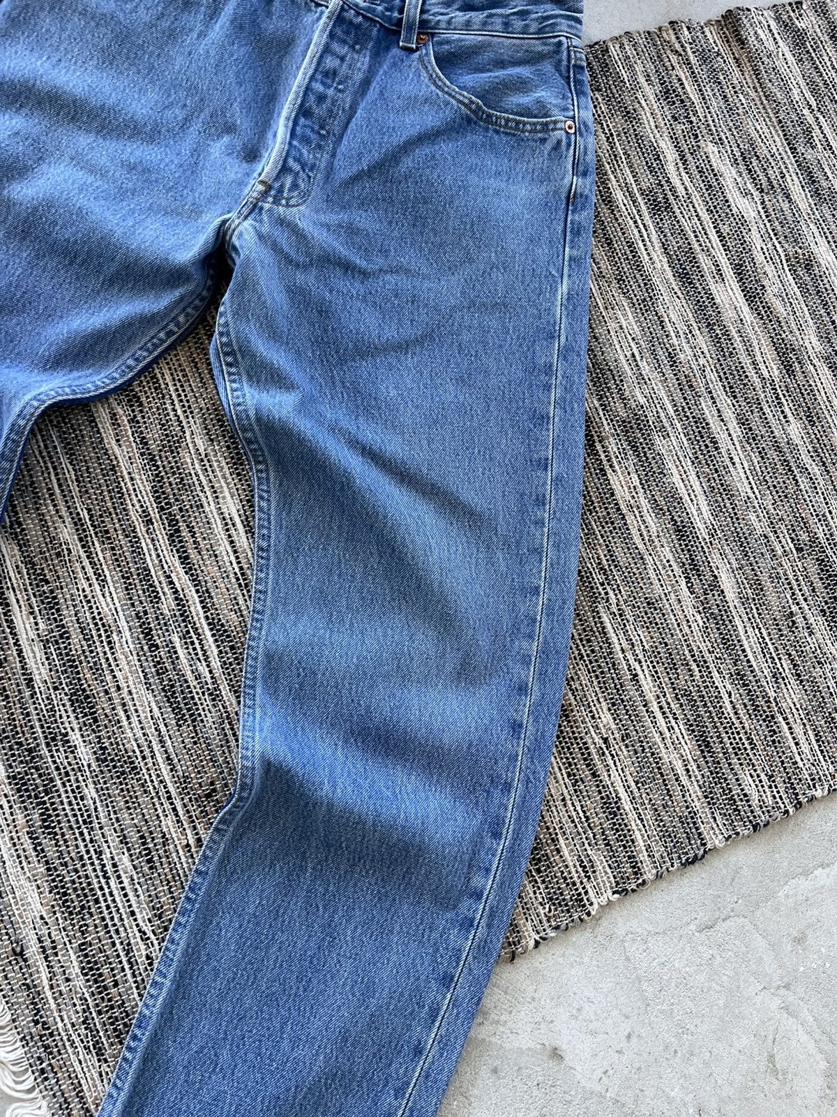 Levi's Vintage Levis 501 Denim Jeans 32x30 Straight Fit Workwear Size US 32 / EU 48 - 6 Thumbnail