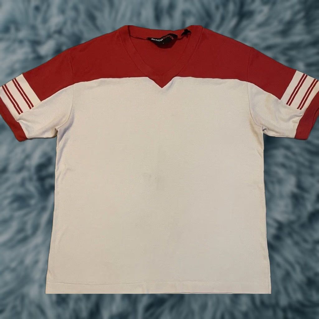 Vintage VINTAGE Single Stitch T-Shirt Shirt Men S White Jersey 80s 90s Beach Vaporwave Grunge Surf Skate Thrashed Faded Ocean USA Terms Included Size US S / EU 44-46 / 1 - 1 Thumbnail