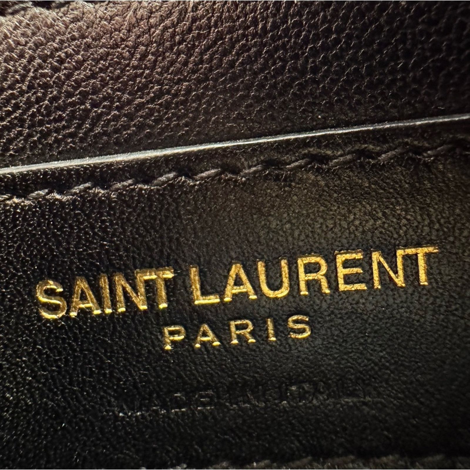 Yves Saint Laurent Saint Laurent YSL Red Suede Leather College Crossbody Bag Size ONE SIZE - 8 Thumbnail