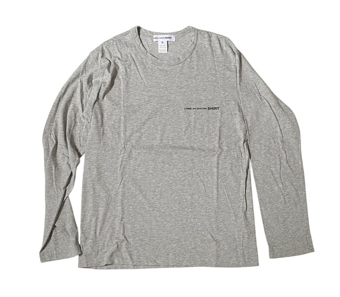 Comme des Garcons CDG SHIRT logo longsleeve Size US M / EU 48-50 / 2 - 1 Thumbnail
