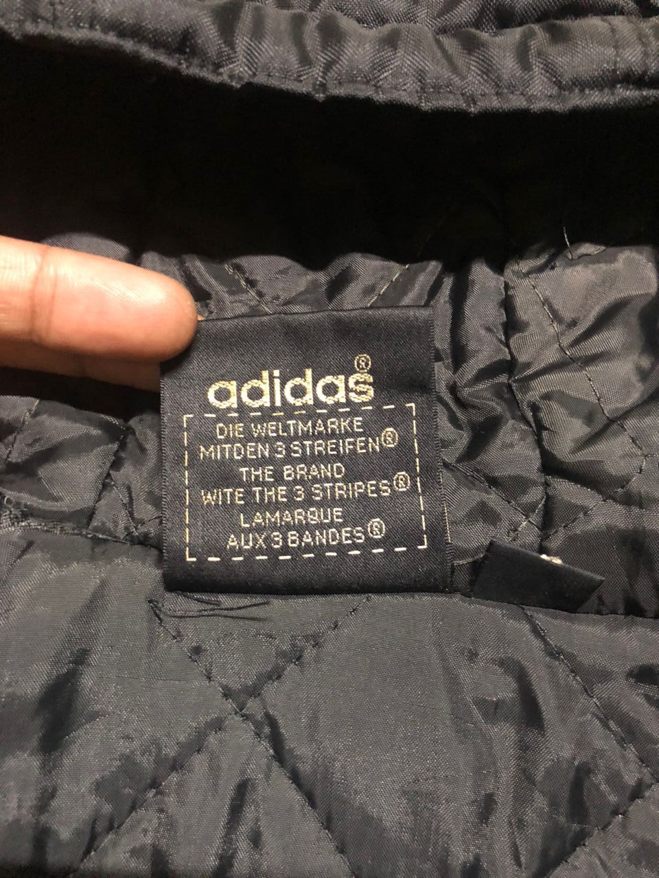 Adidas Vintage Adidas Hoodie Windbreaker Jacket Quilted Lining Size US L / EU 52-54 / 3 - 15 Thumbnail