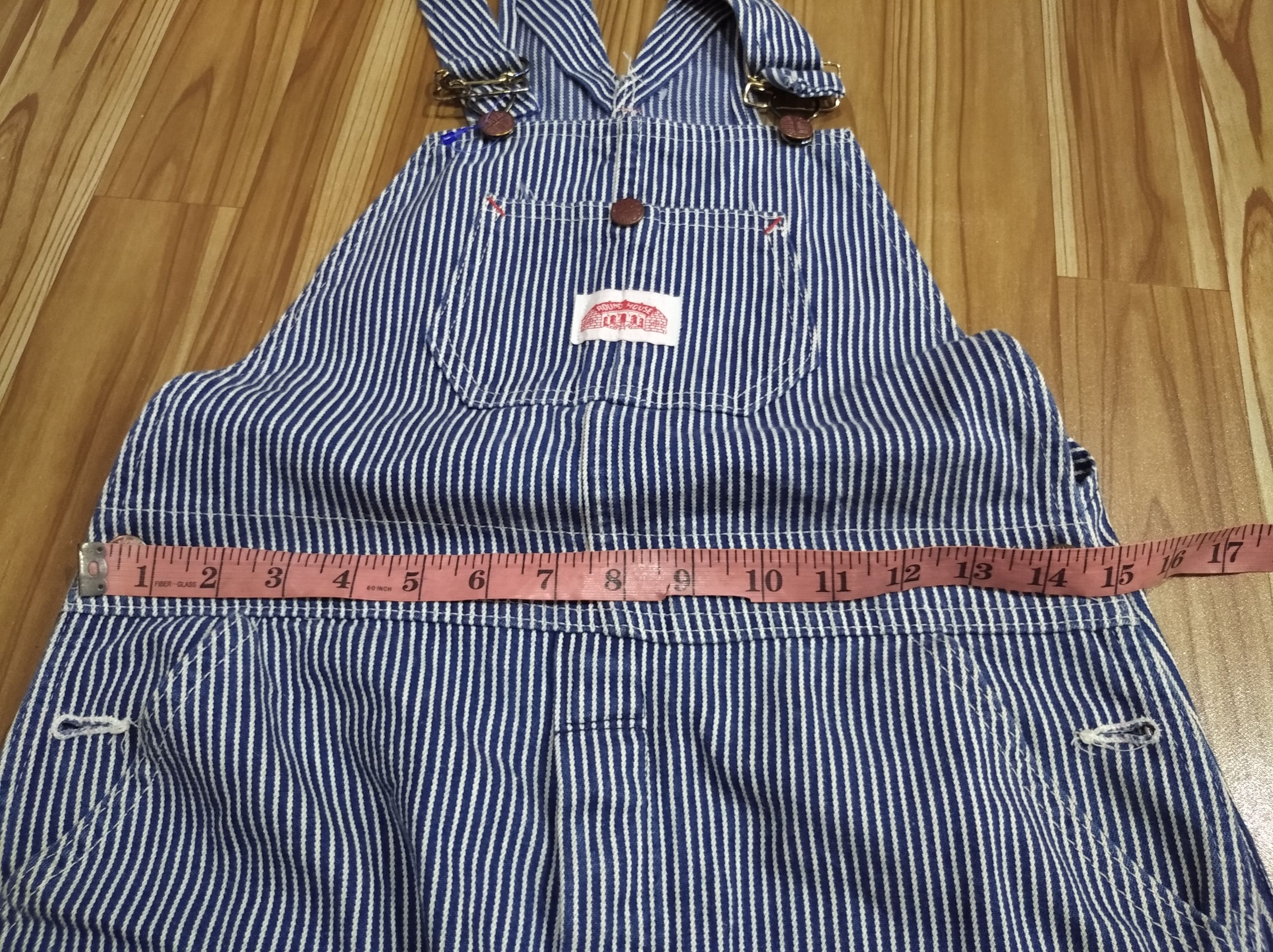 Vintage roundhouse overall railroad workes overalls