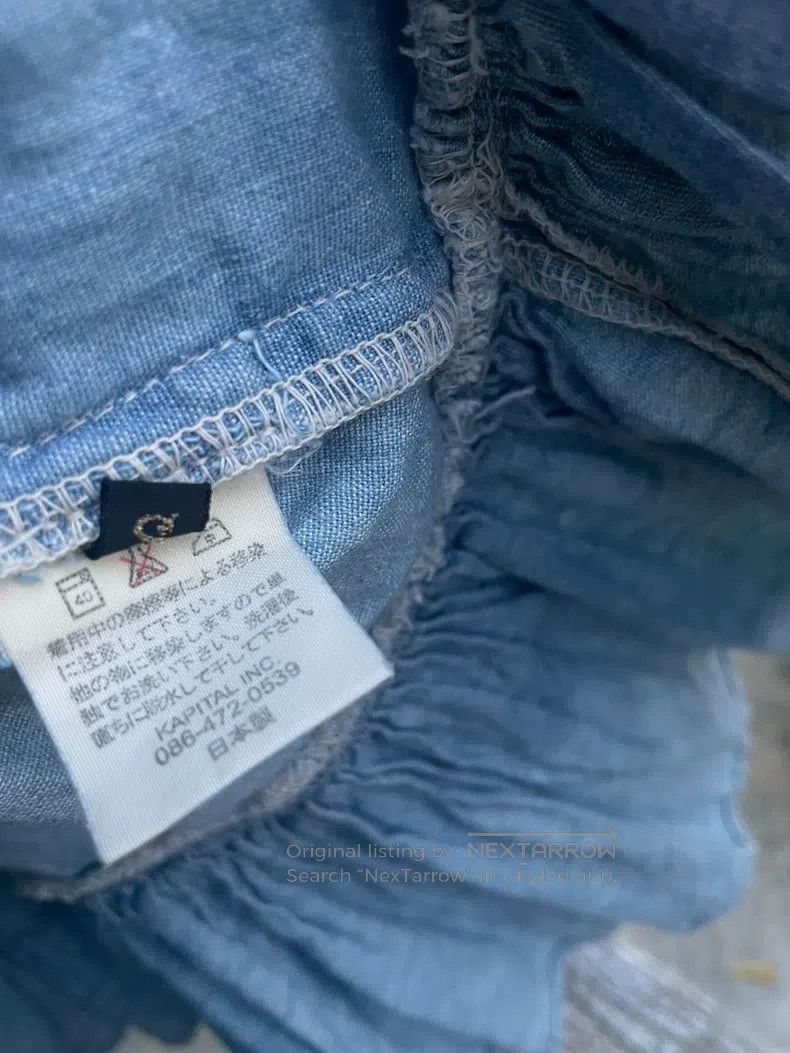 Kapital Kapital Denim layered pullover Size S / US 4 / IT 40 - 9 Thumbnail