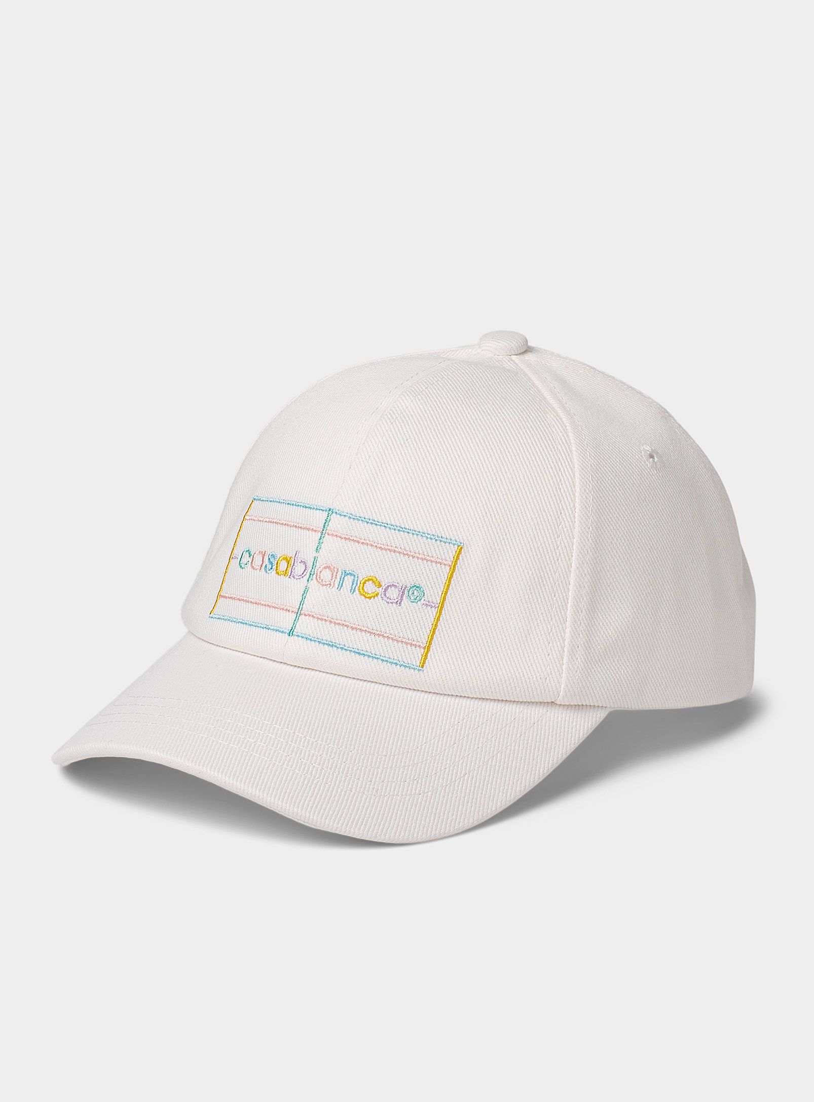 Casablanca BNWT AW24 CASABLANCA PASTEL EMBROIDERY CAP Size ONE SIZE - 1 Thumbnail