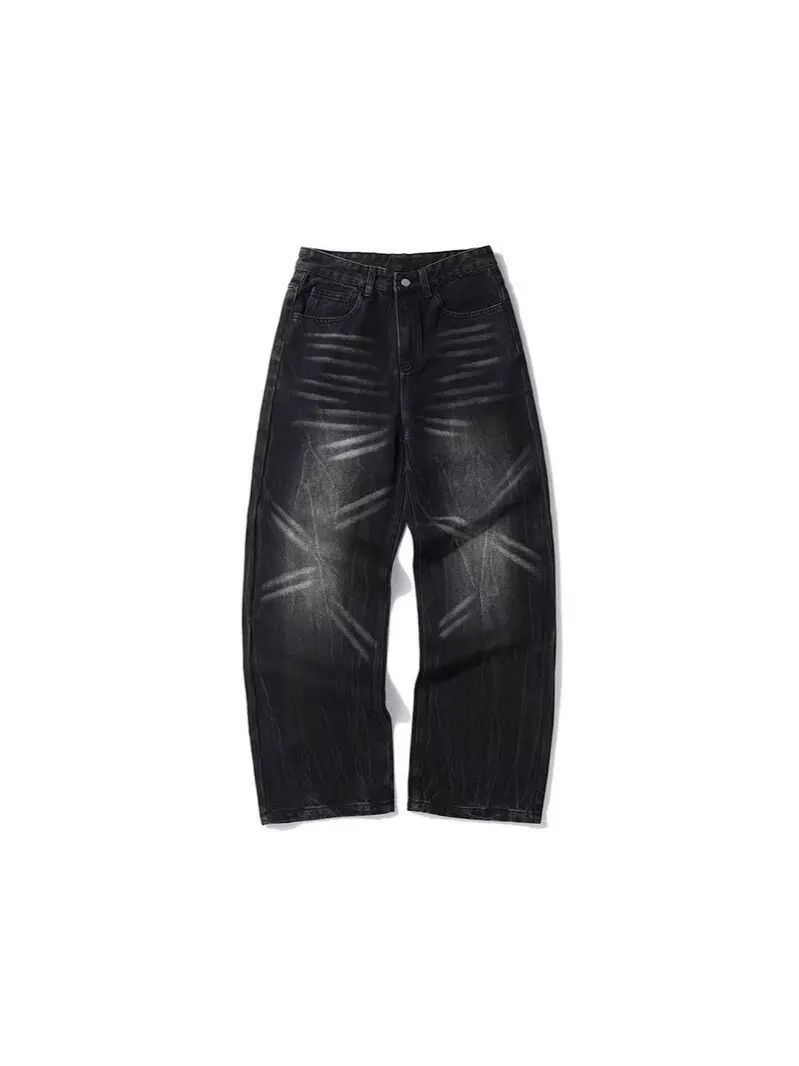 Japanese Brand × Jean Retro loose casual straight leg jeans Size US 32 / EU 48 - 5 Thumbnail