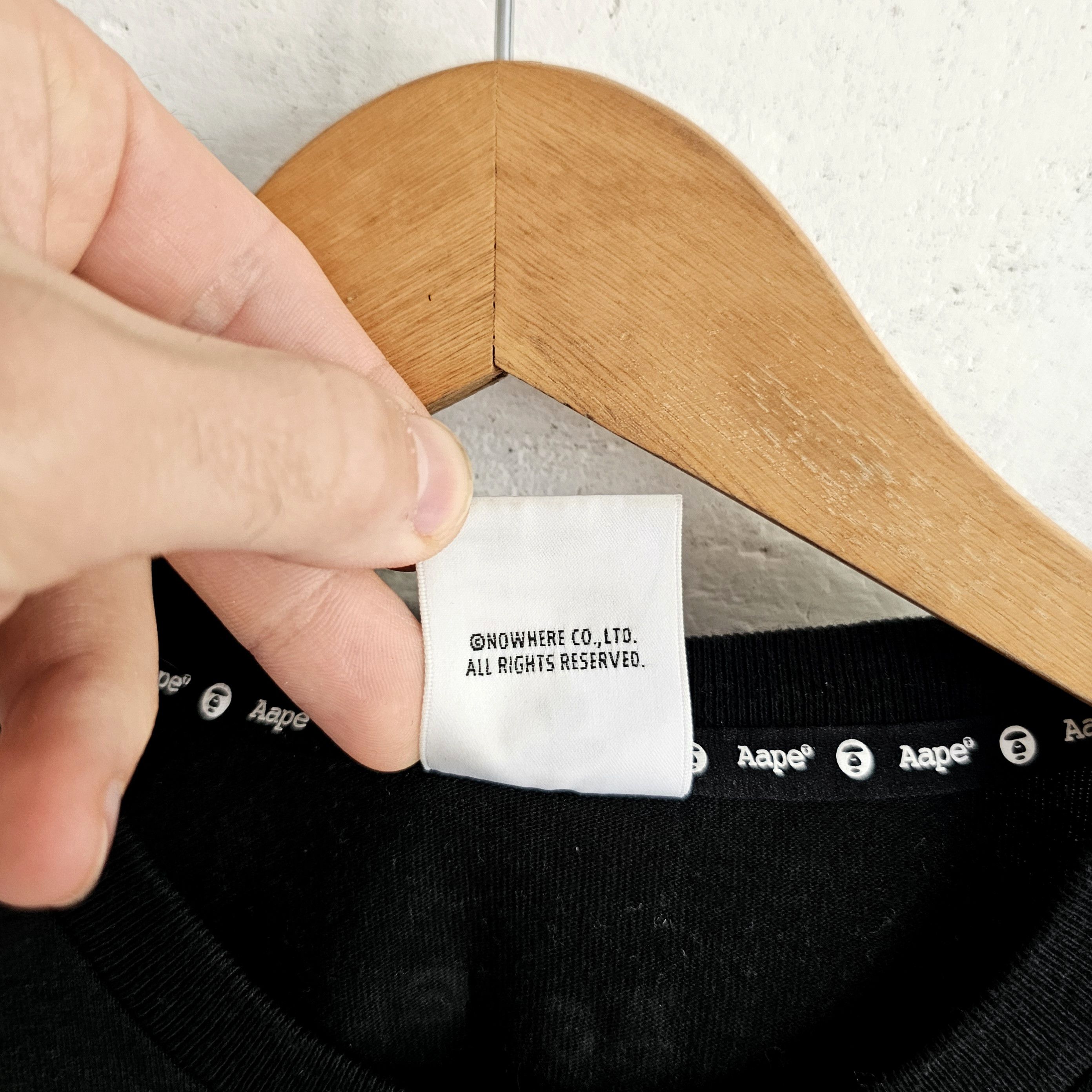 Aape Aape reflective t-shirt Size US S / EU 44-46 / 1 - 8 Thumbnail