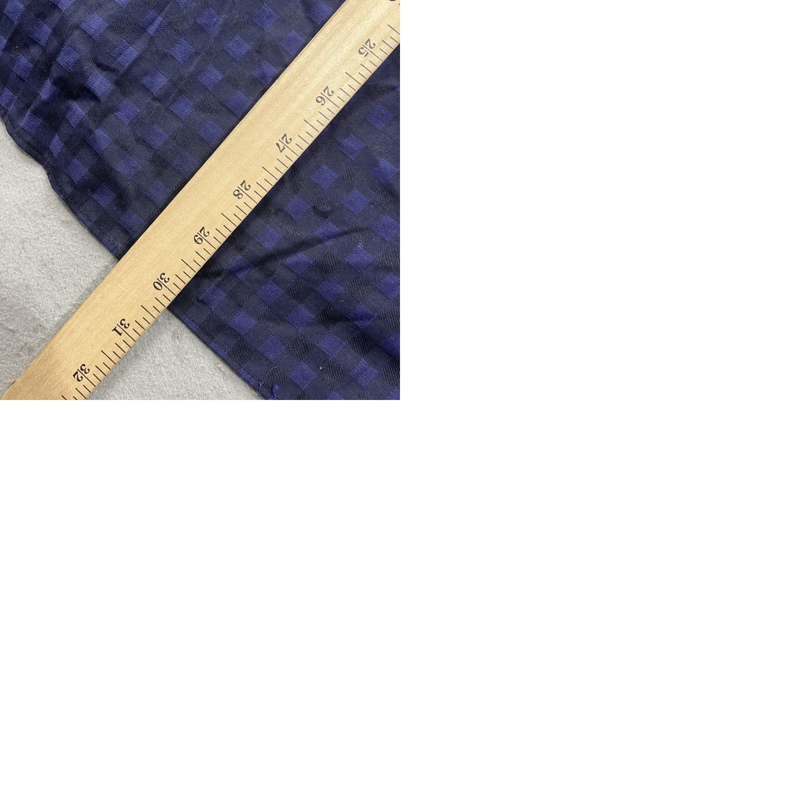 BUGATCHI Bugatchi Shirt Mens Medium Blue Check Classic Fit 100% Cotton Flip Cuff Contrast Size US M / EU 48-50 / 2 - 9 Thumbnail