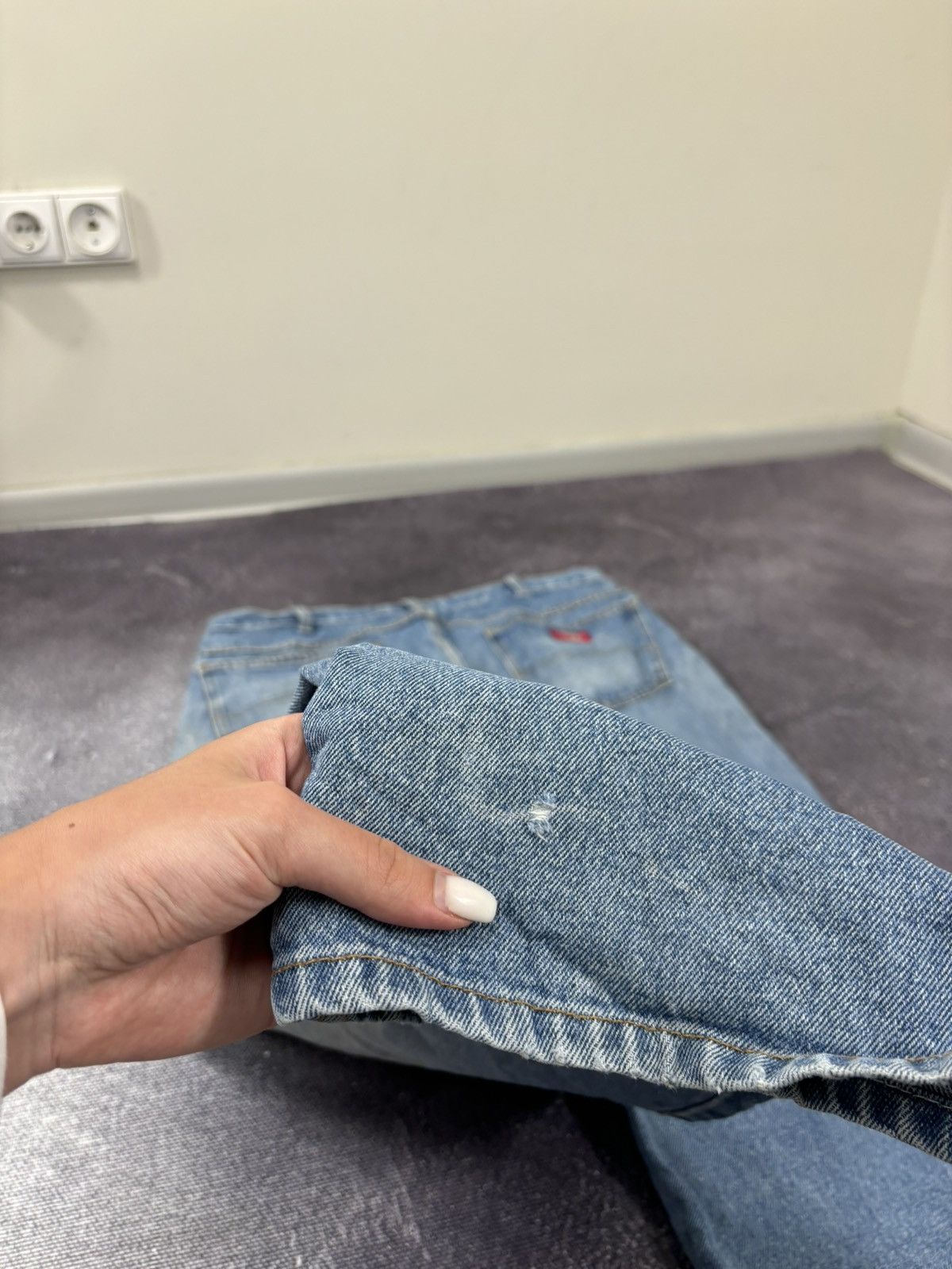 Dickies Vintage Dickies Faded Light Blue Y2K American Denim Jeans Size US 34 / EU 50 - 6 Thumbnail