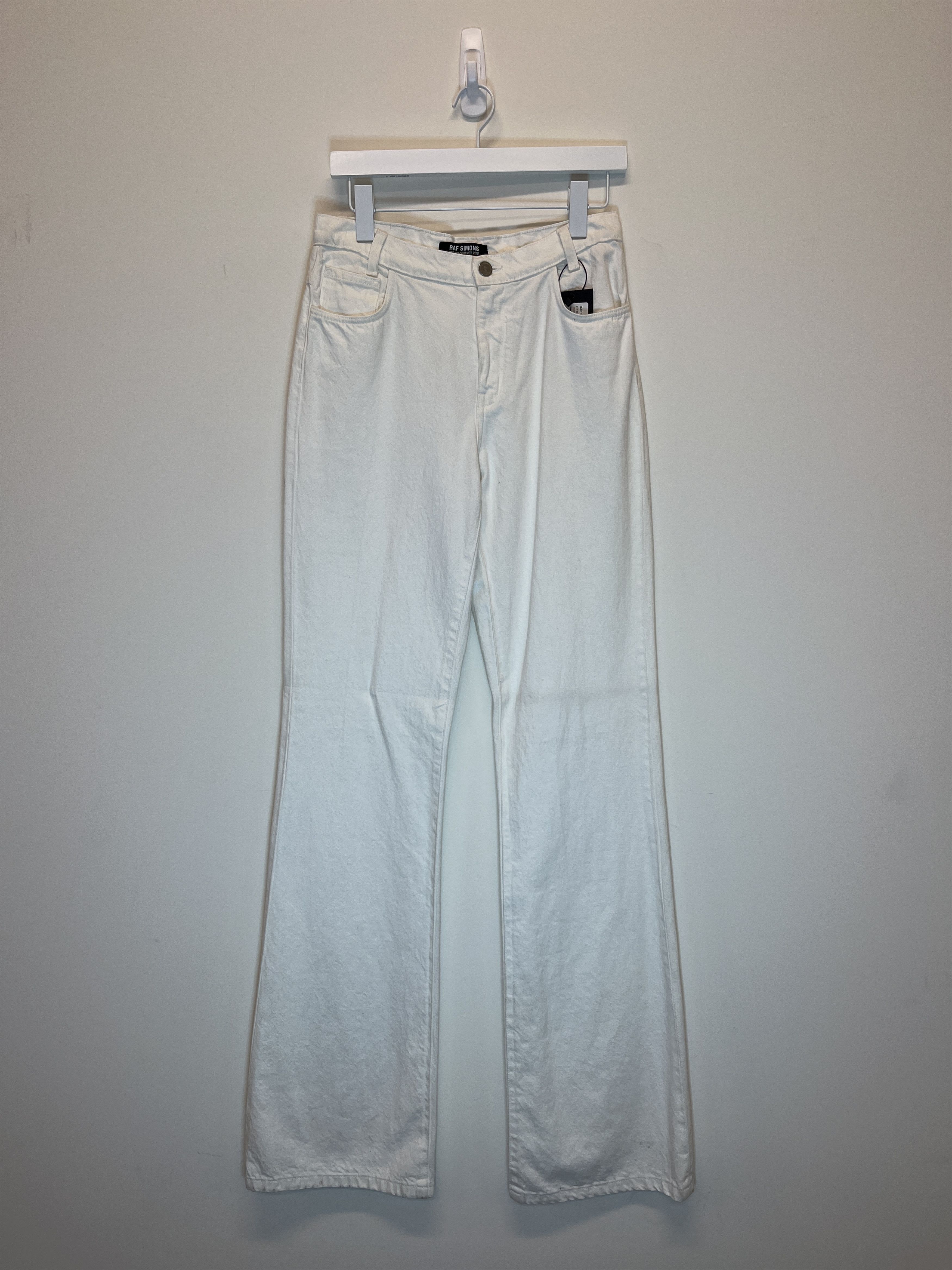 Raf Simons Raf Simons Cropped Denim Pants With Zipped Pocket