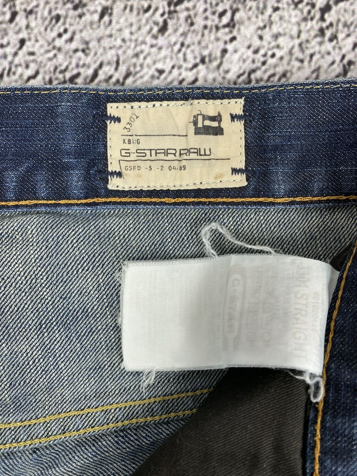 G-Star Vintage Y2K G STAR straight denim jeans trousers Size US 29 - 7 Thumbnail