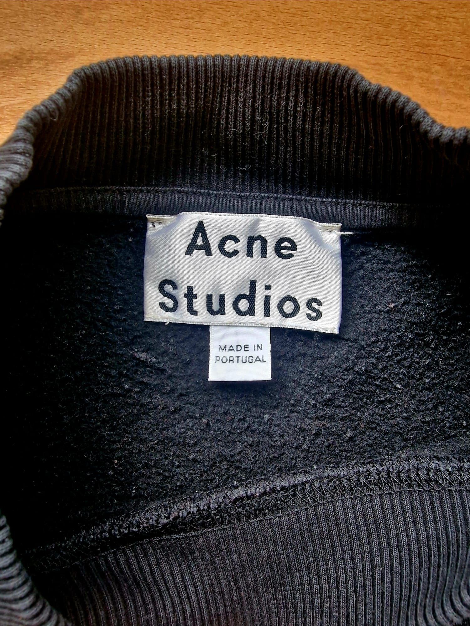 Acne Studios Acne Studios Black Bird flower PAW14 Crewneck Sweater Size S / US 4 / IT 40 - 5 Thumbnail