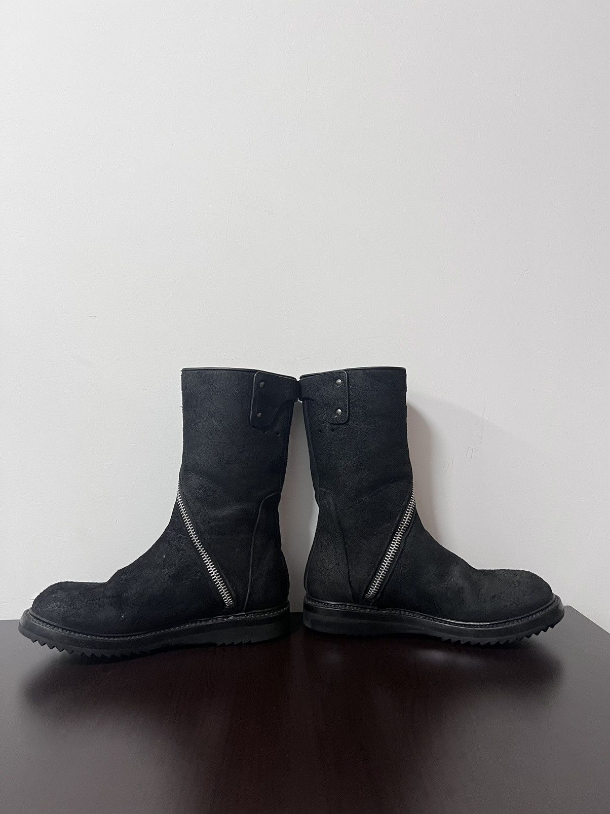 Rick Owens Rick owens Spiral Zip Creeper Boots sz35.5 Size US 5.5 / IT 35.5 - 7 Thumbnail