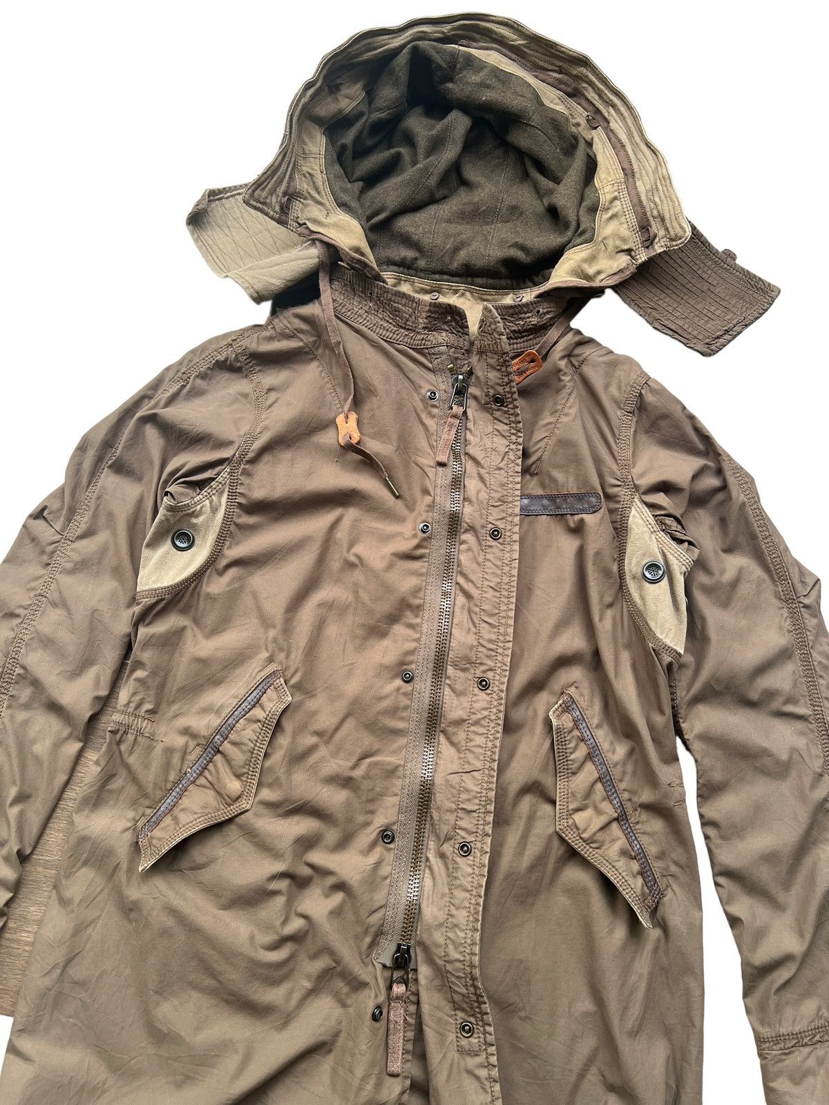 GOA GOA Post Apocalypse Military Parka Bono Jacket Size US M / EU 48-50 / 2 - 16 Thumbnail