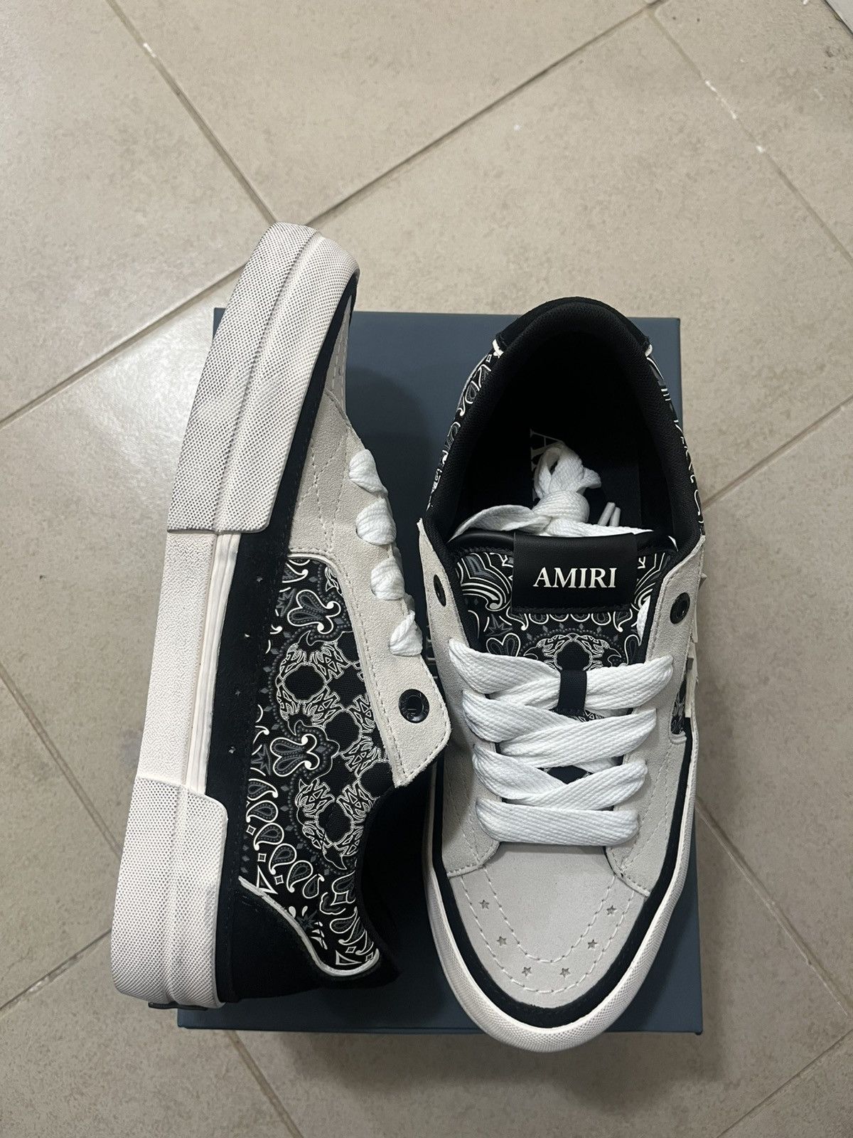 Amiri Amiri Bandana Sunset Skate Sneakers Sz 44(11us) Size US 11 / EU 44 - 6 Thumbnail
