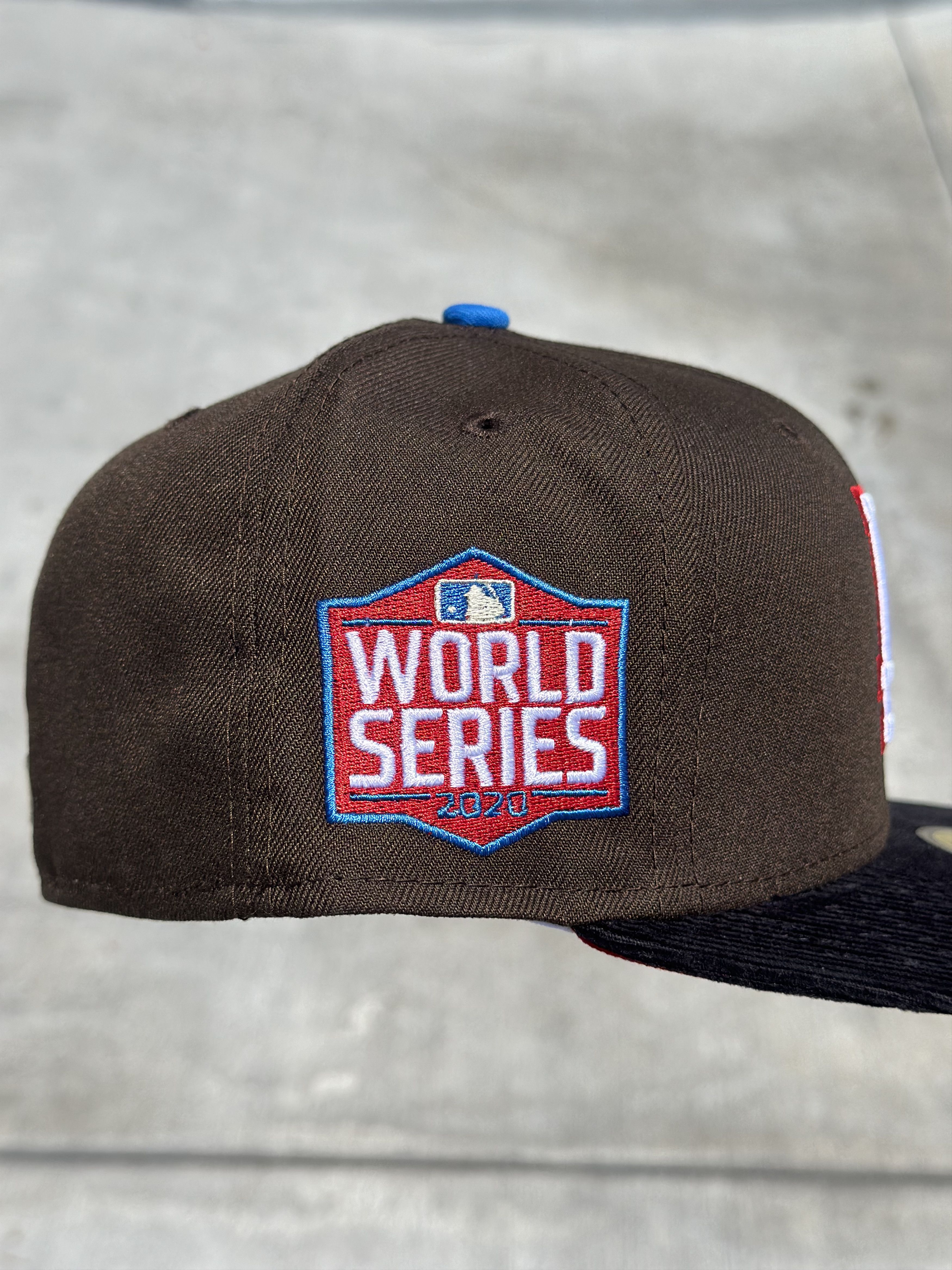 New Era 7 3/8 LA Dodgers 2020 World Series Patch Size ONE SIZE - 7 Thumbnail