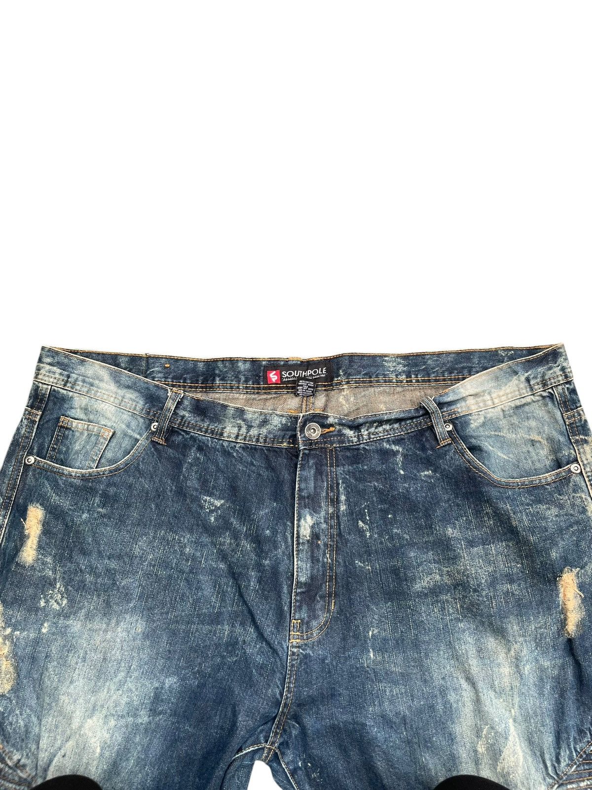 Southpole South Pole Distresed Denim Size US 44 / EU 60 - 4 Thumbnail