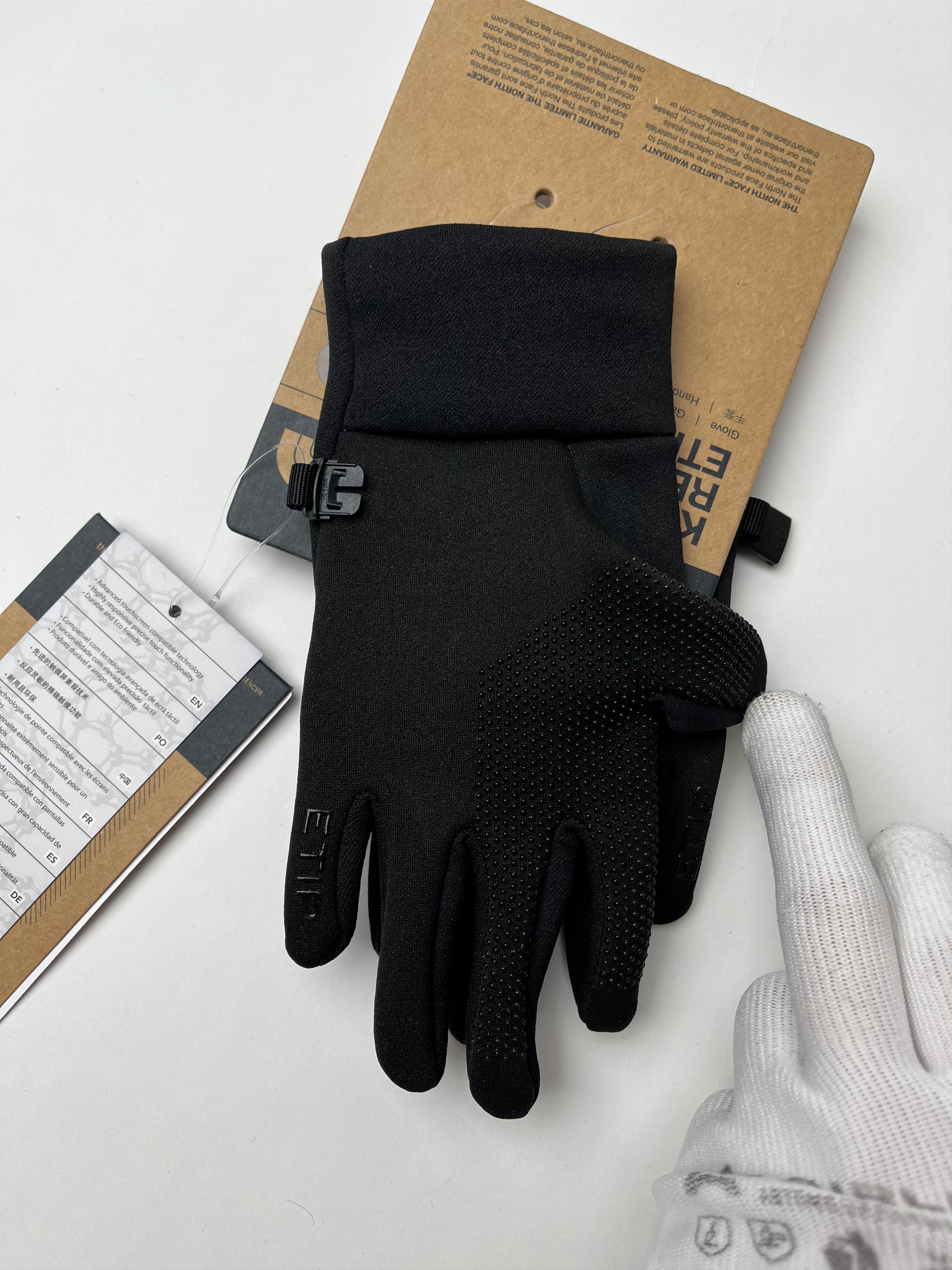 The North Face Gloves The North Face Etip Recycled for Kids Size 26 - 4 Thumbnail