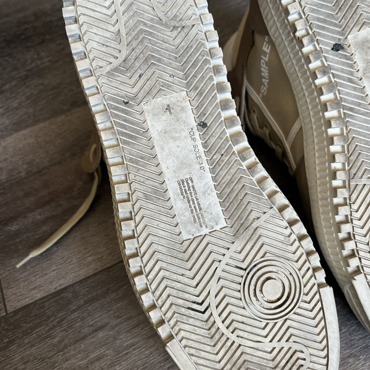 Off-White Off-White Tan Beige Cream 3.0 Off Court High Top Sneakers 43 Size US 10 / EU 43 - 8 Thumbnail