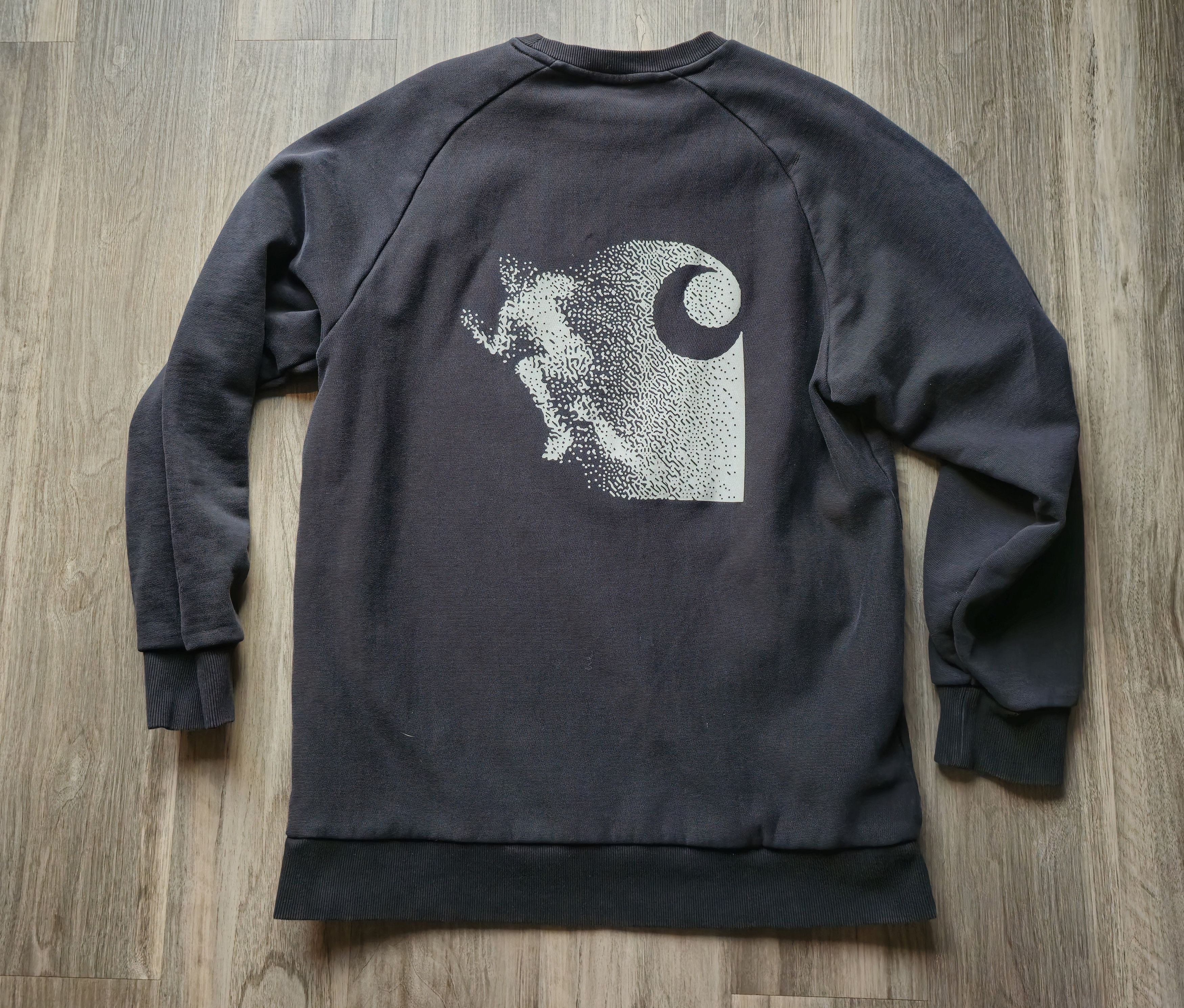 Carhartt Wip Carhartt WIP Graphic Sweatshirt – XL – Rare Back Hit Size US XL / EU 56 / 4 - 1 Thumbnail