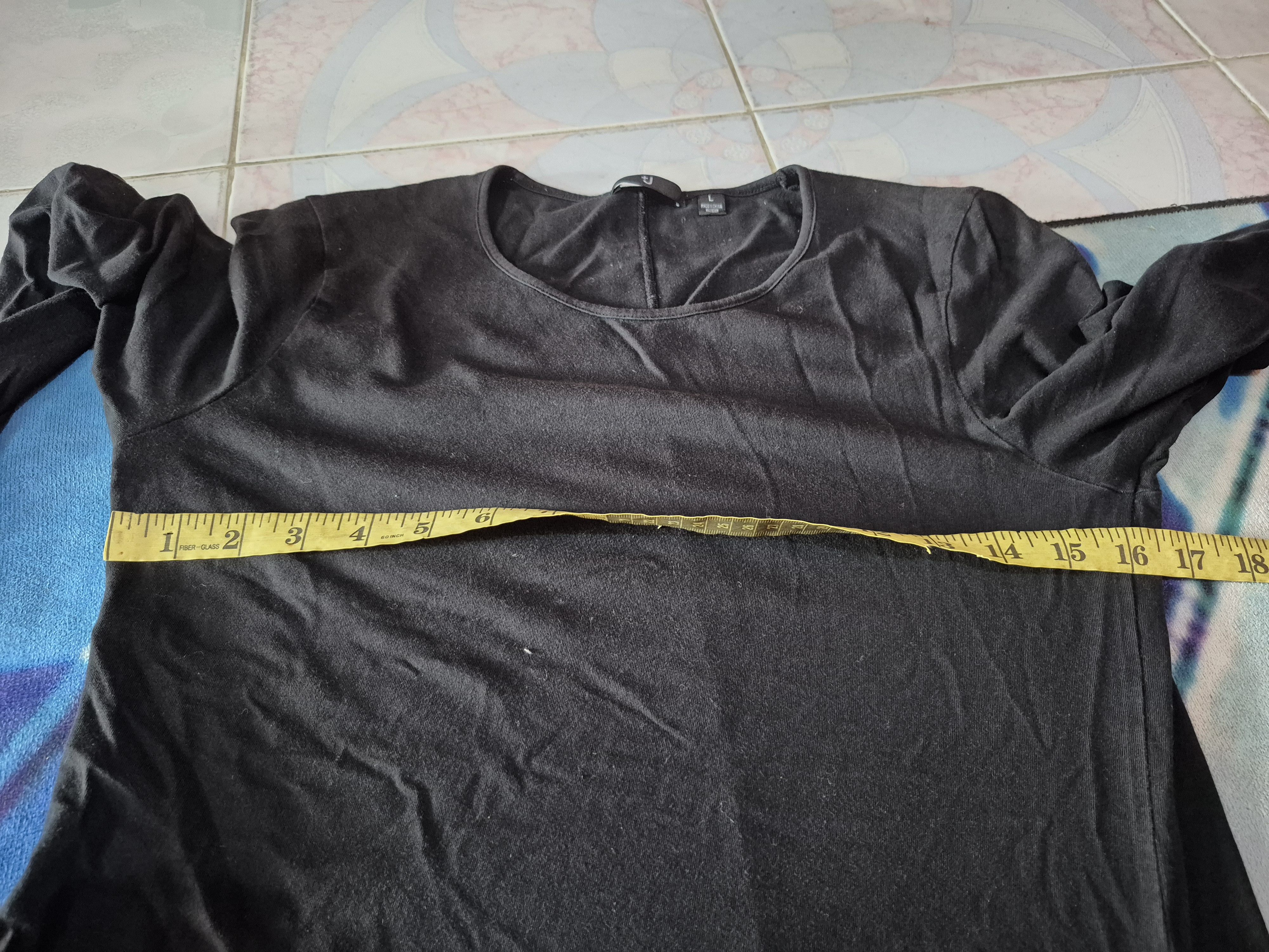 Jil Sander × Uniqlo 🔥 Uniqlo Jil Sander +J Longsleeves Plain Black Tops Size L / US 10 / IT 46 - 7 Thumbnail
