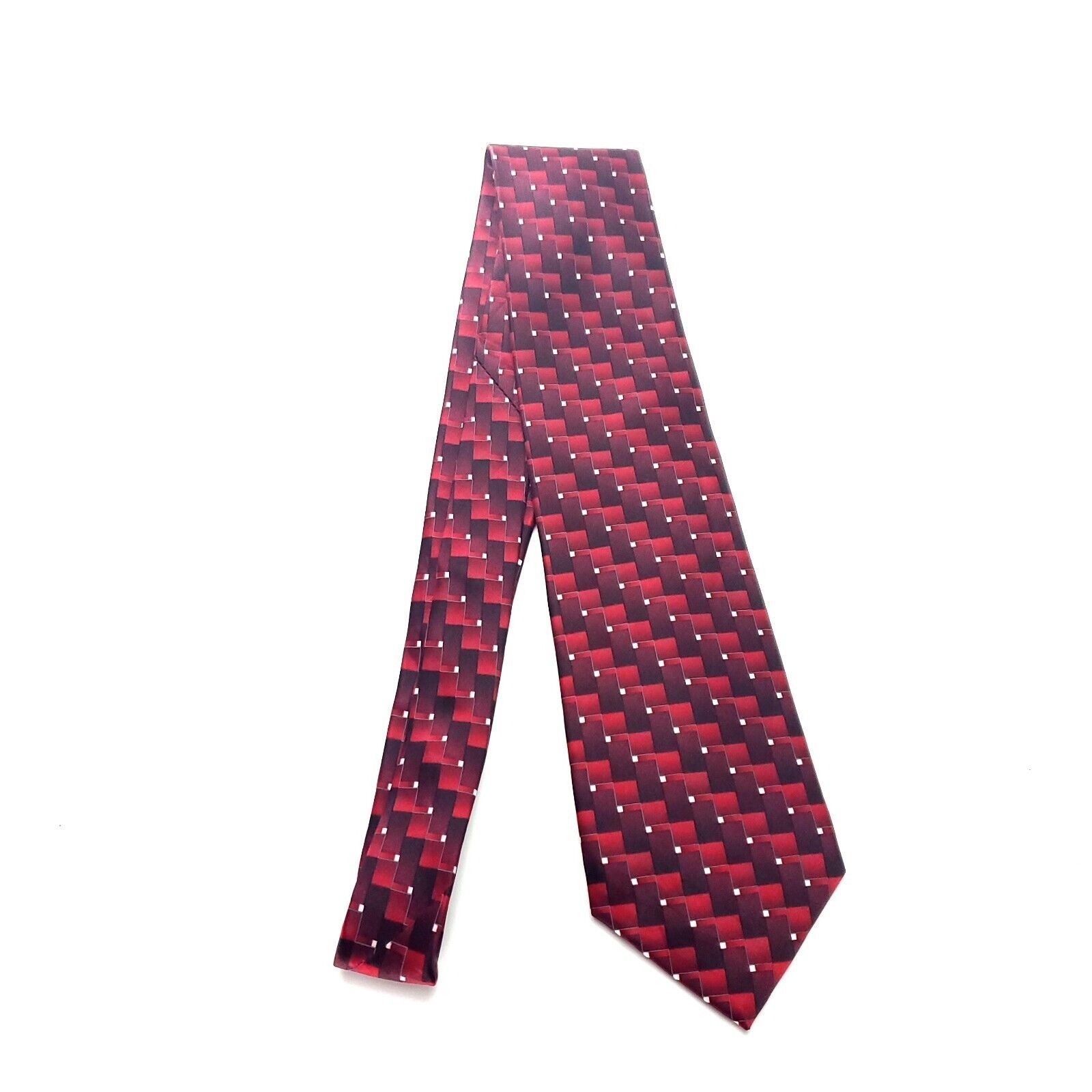 Arrow Arrow Silk Tie Print Red Geometric Size ONE SIZE - 6 Thumbnail