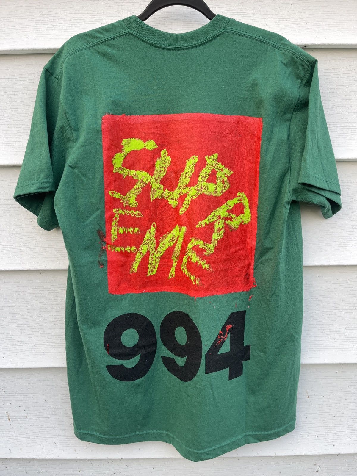 Supreme Supreme josh smith paint tee Size US L / EU 52-54 / 3 - 1 Thumbnail