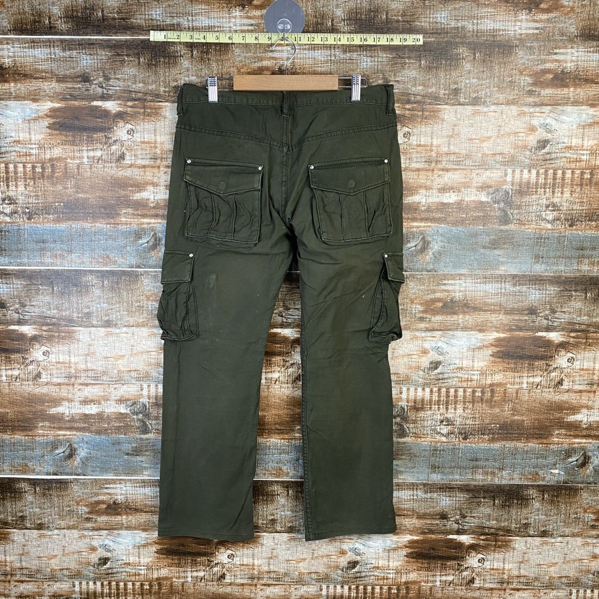 Takeo Kikuchi DL Takeo Kikuchi Green Cargo Multipocket Pants #C1151 Size US 30 / EU 46 - 15 Thumbnail