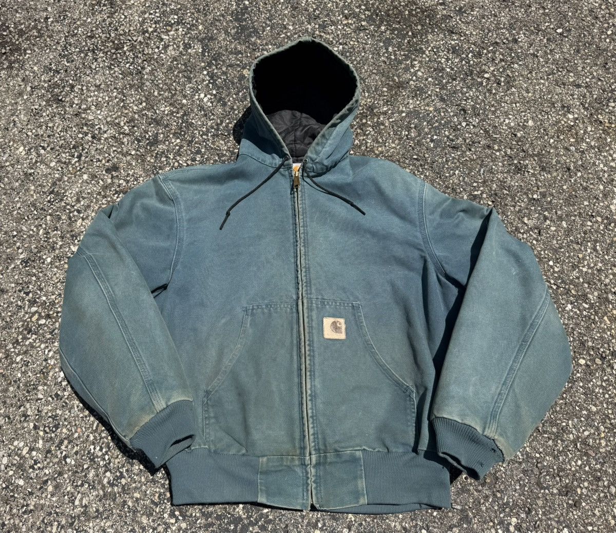 Carhartt 90s Carhartt Aspen Green Active Jacket Detroit JQ296 JQ294 Size US L / EU 52-54 / 3 - 1 Thumbnail