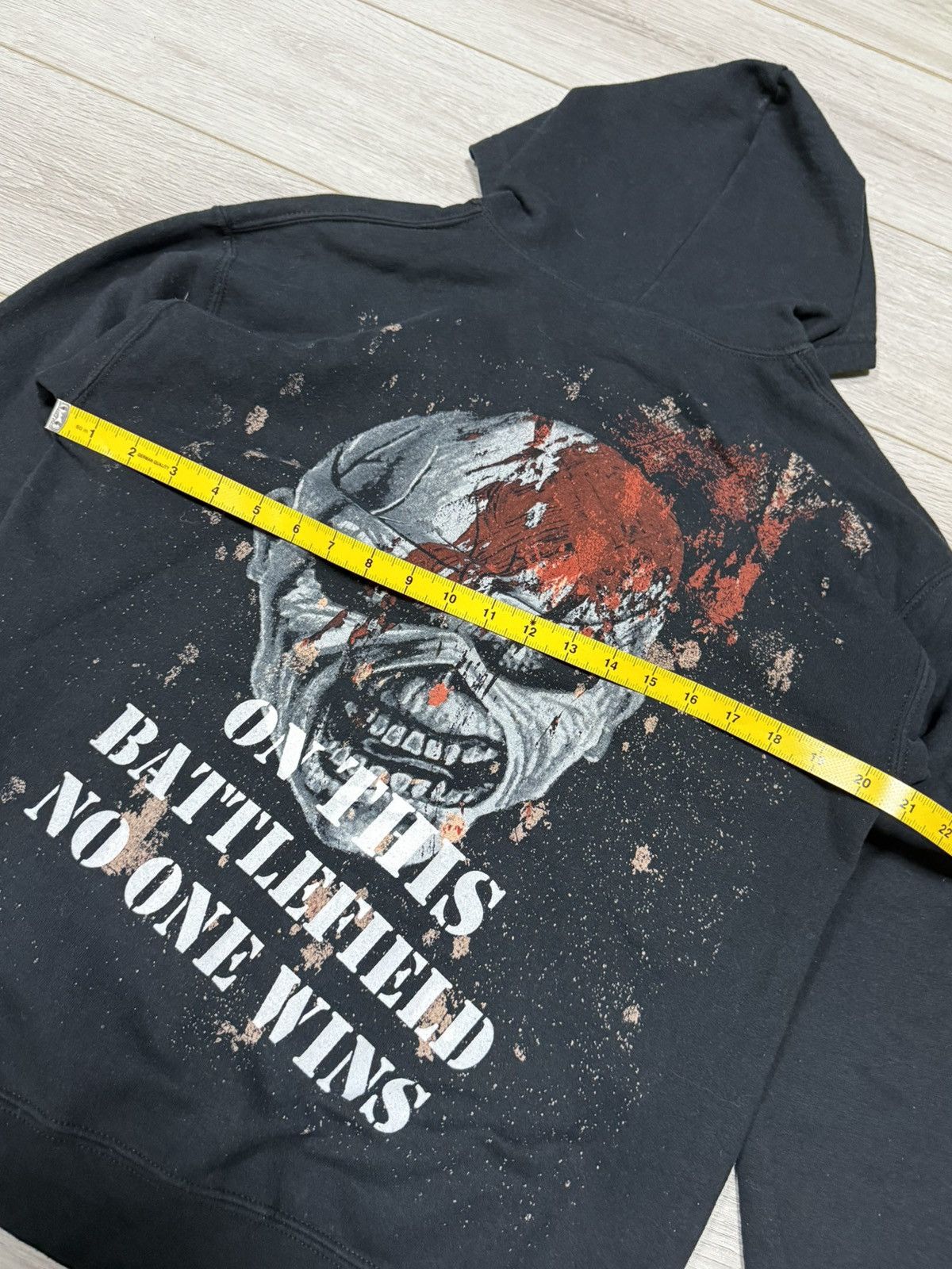 Iron Maiden Iron Maiden zip hoodie big print gildan no one wins Size US M / EU 48-50 / 2 - 9 Thumbnail