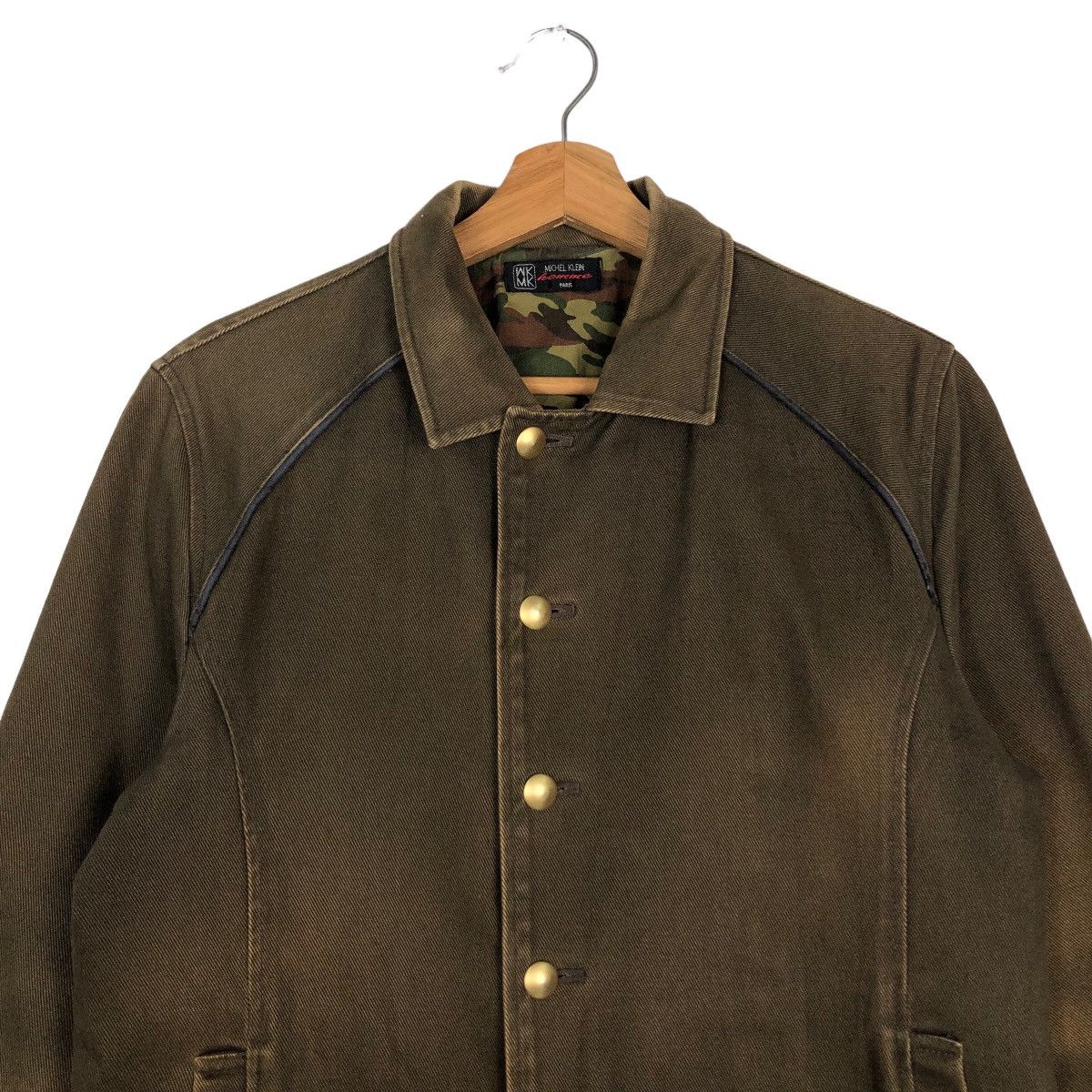 Japanese Brand Vtg Chore Work Jacket Michel Klein Homme Paris Issey Miyake Size US M / EU 48-50 / 2 - 3 Thumbnail