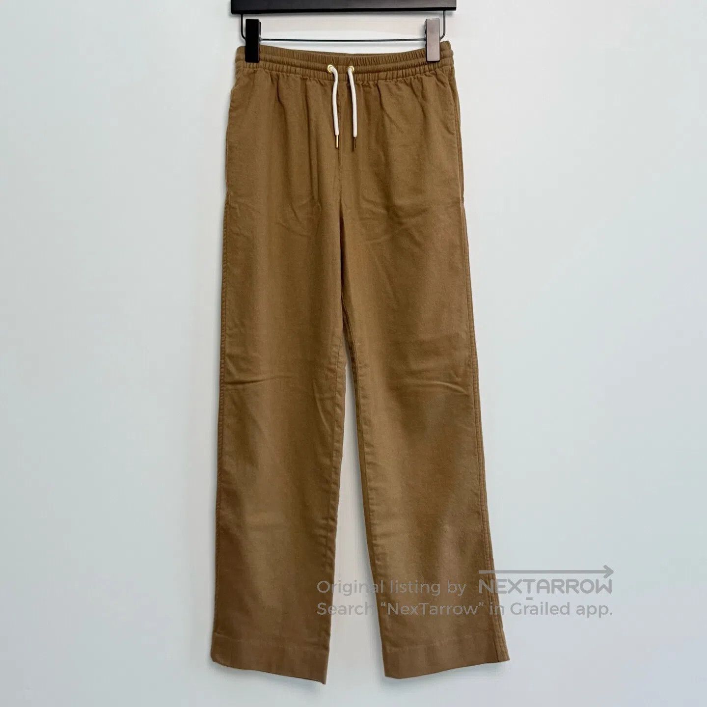 Celine CELINE Brown Drawstring Wide-Leg Pants| Size US 36 / EU 52 - 1 Thumbnail