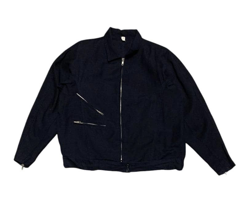 Yohji Yamamoto Yohji Yamamoto YS Cottonning Workshop Wool Bomber Jacket Size US M / EU 48-50 / 2 - 1 Thumbnail