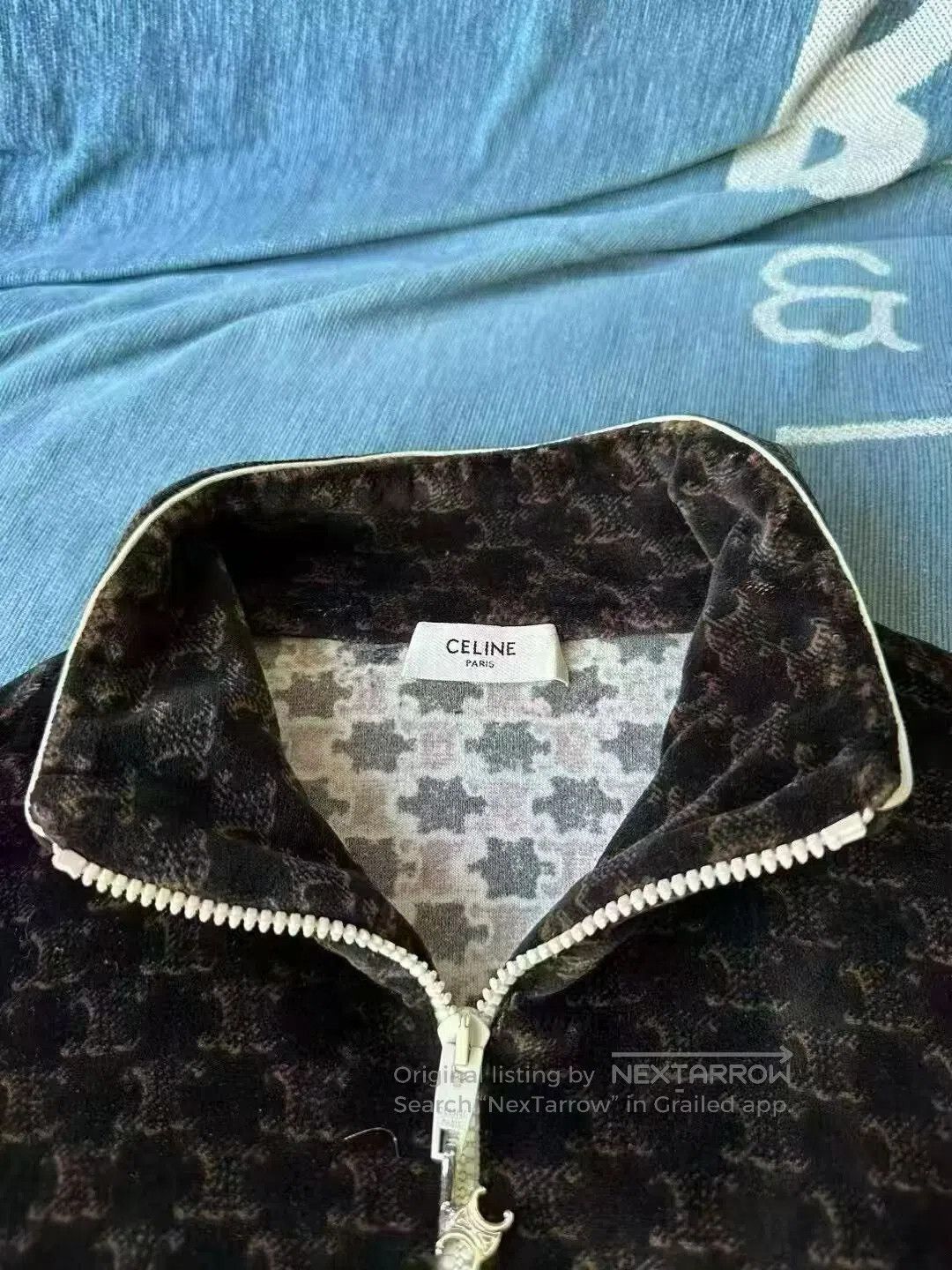 Celine Celine Velvet All. Size US L / EU 52-54 / 3 - 3 Thumbnail