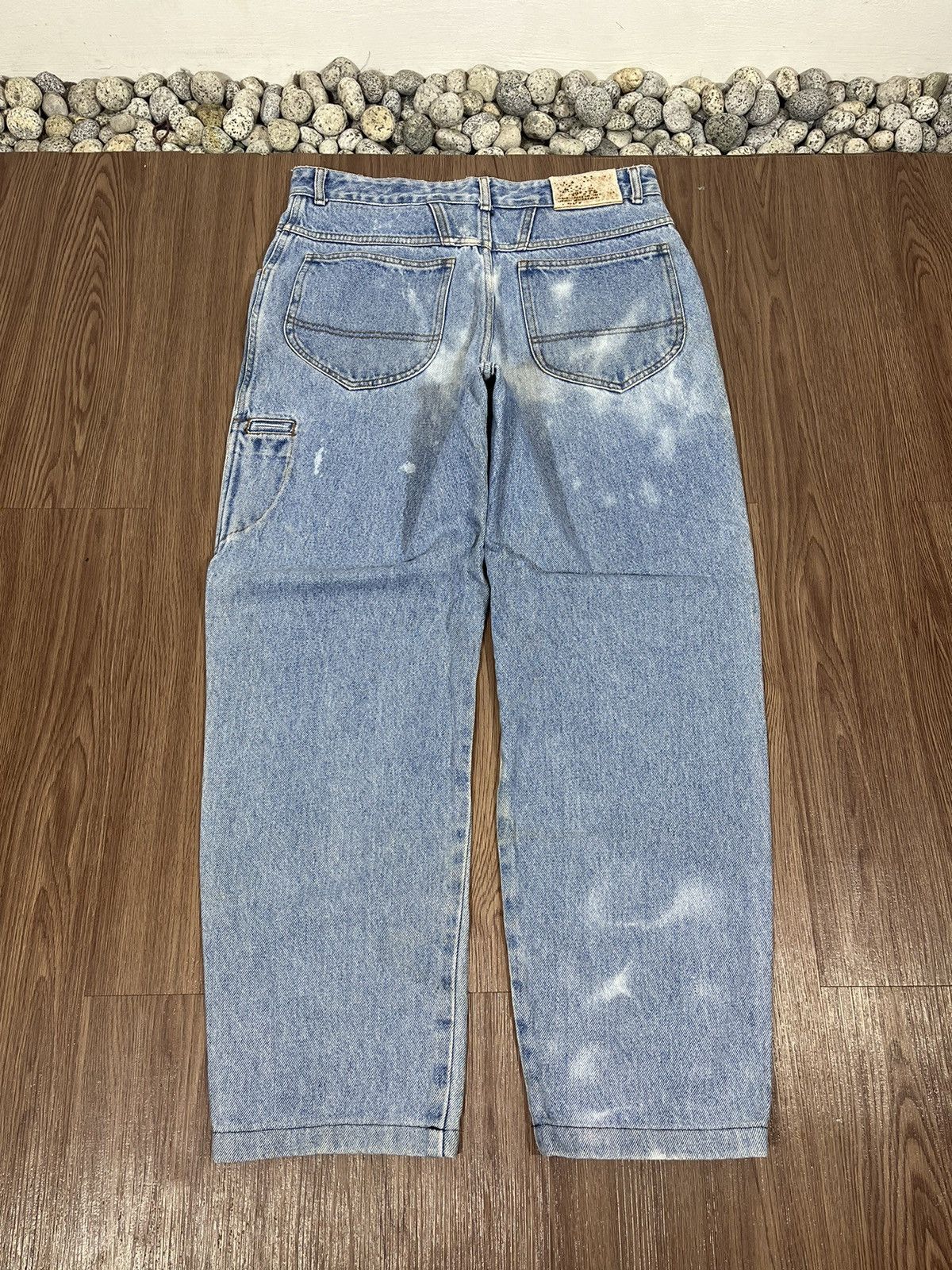 Marithe + Francois Girbaud Marithé François Girbaud Vintage Stone Washed Jeans Size US 33 - 6 Thumbnail