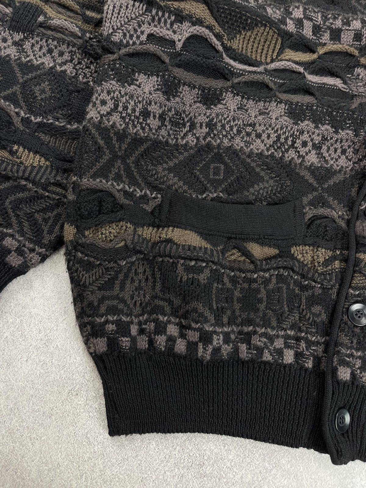 Coogi × Vintage Vintage Coogi Soul of Australia Knit Sweater Cardigan Size US XL / EU 56 / 4 - 5 Thumbnail