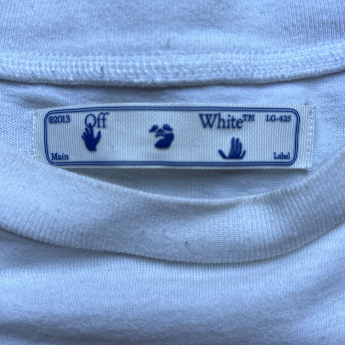 Off-White Off-White Mona Lisa “Pivot” Tee – Rare Virgil Abloh Design Size US M / EU 48-50 / 2 - 3 Thumbnail