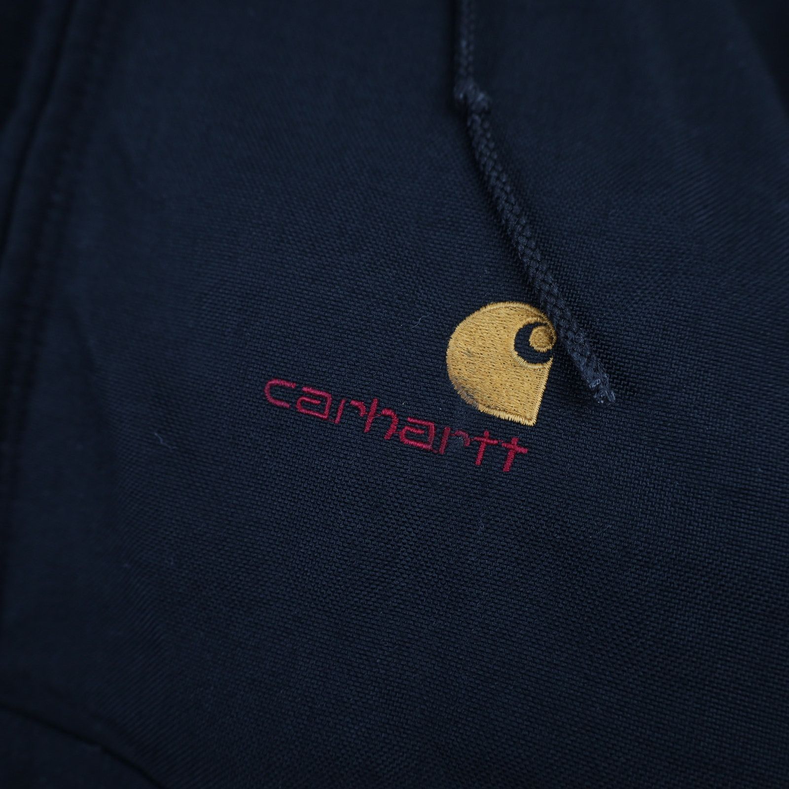 Carhartt × Vintage Vintage Carhartt Spellout Canvas Quilted Work Jacket Size US L / EU 52-54 / 3 - 9 Thumbnail