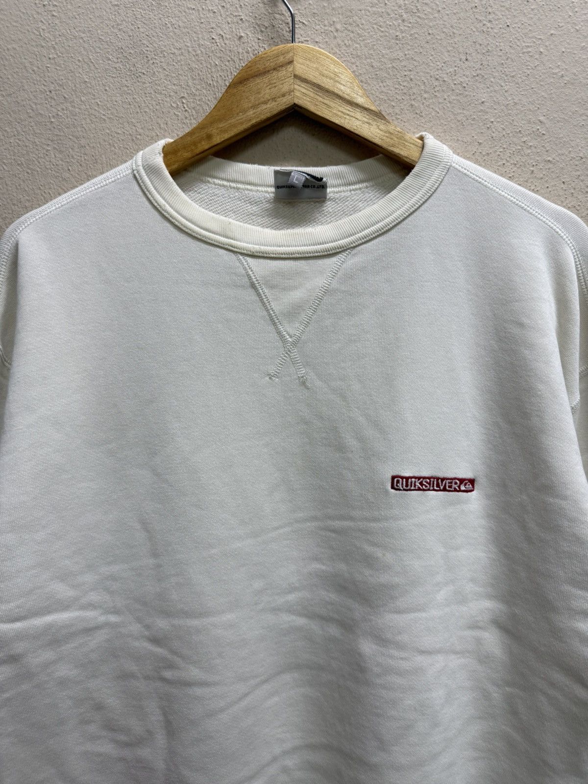 Quiksilver Vintage 90s Quiksilver Small Logo Crewneck Sweatshirt Size US L / EU 52-54 / 3 - 18 Thumbnail