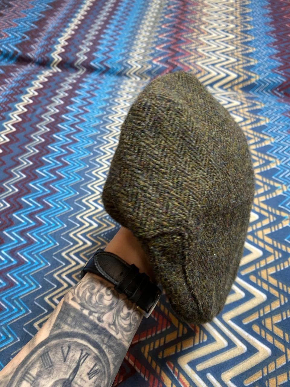 Harris Tweed Hats Vintage Harris Tweed Y2K Streetwear Size ONE SIZE - 6 Thumbnail